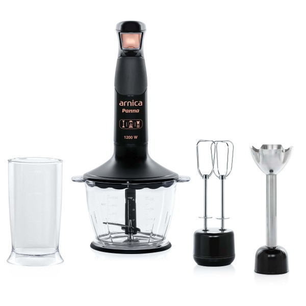 Arnica Panna El Blender Set Siyah