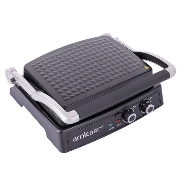 Arnica Diamond Pro Tost Makinesi Siyah