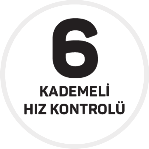 6 KADEMELİ HIZ KONTROLÜ