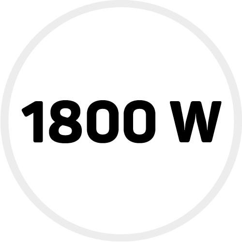 1800 W GÜÇLÜ MOTOR