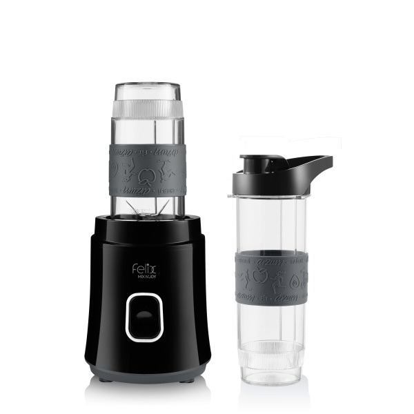 Arzum FL196 Mix N Joy Kişisel Blender 600W, 570ml Hazne, 400ml Şişe, Siyah