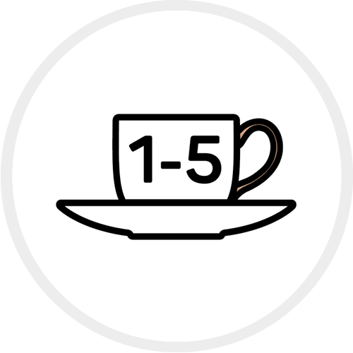 1-5 FİNCAN KAPASİTE