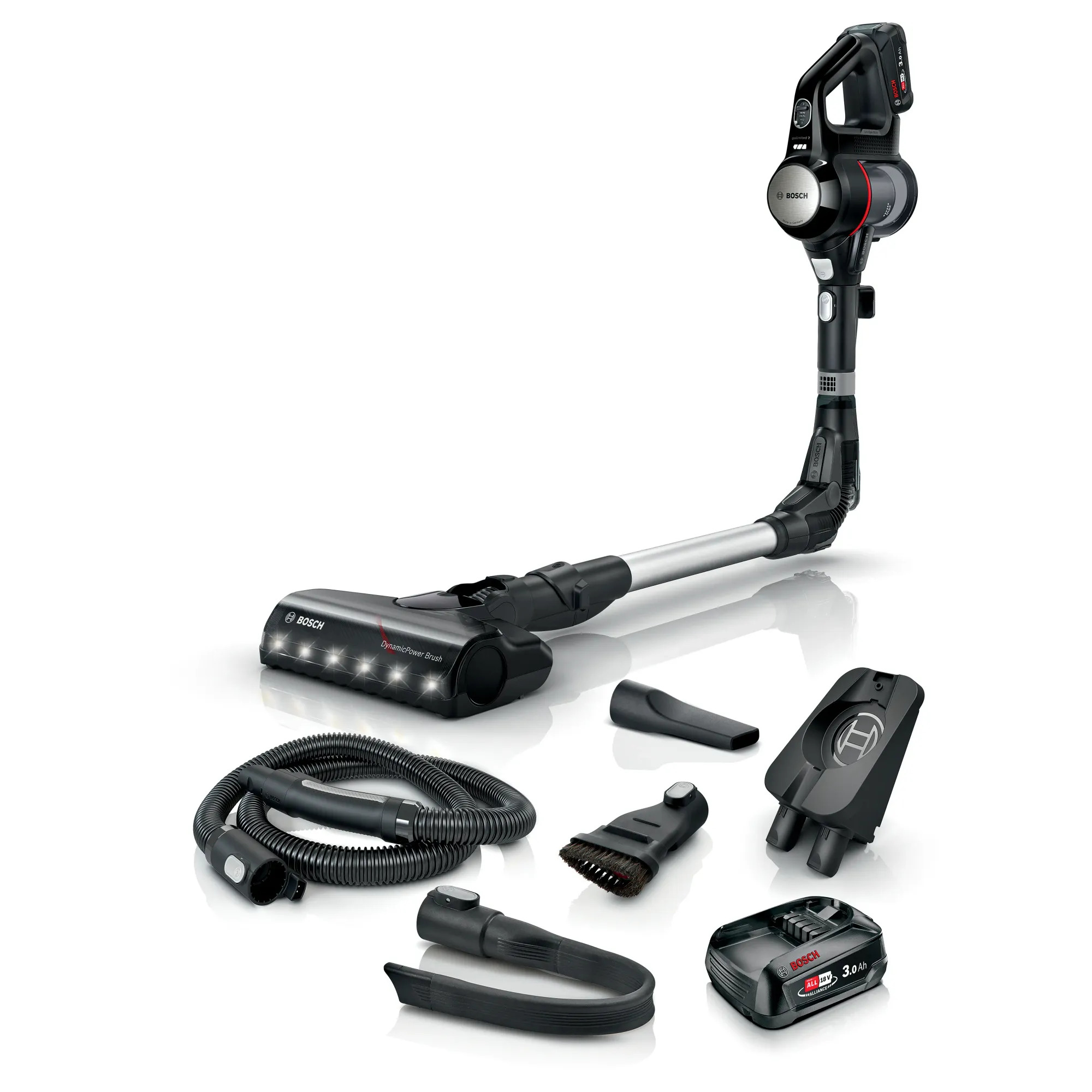 Bosch BBS712XTR Şarjlı Süpürge Unlimited 7 Siyah