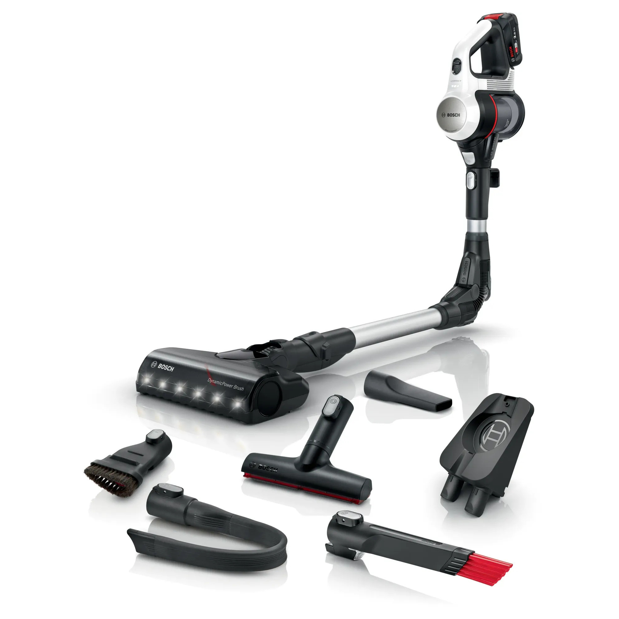 Bosch BCS711XXL Şarjlı Süpürge Unlimited 7 Beyaz
