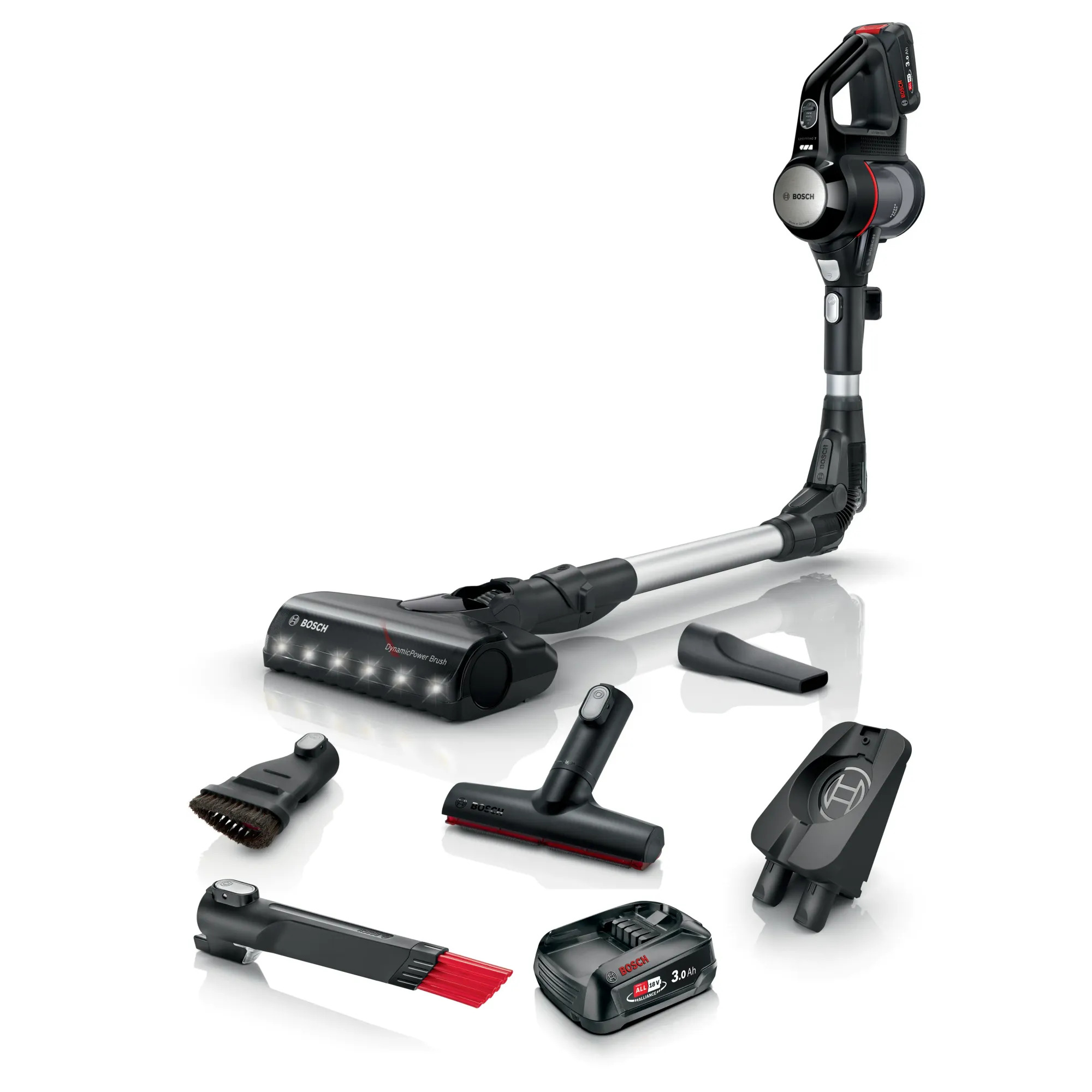 Bosch BCS712XXL Şarjlı Süpürge Unlimited 7 Siyah