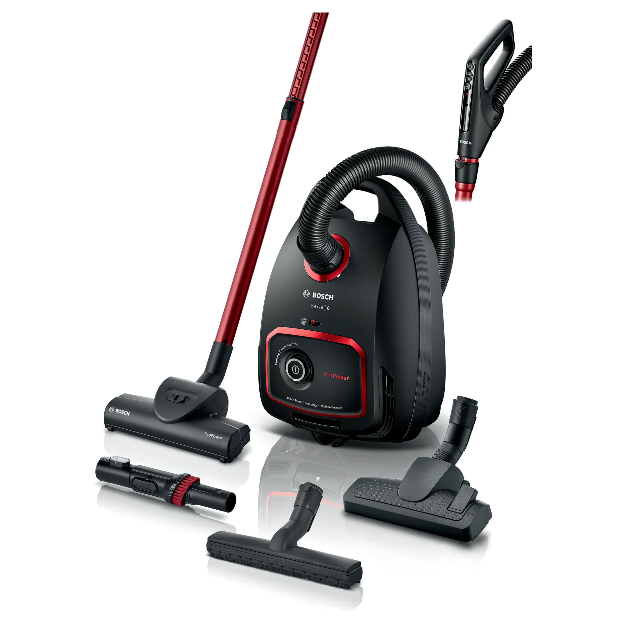 Bosch BGL6POW1 Serie 6 Toz torbalı Süpürge ProPower Siyah