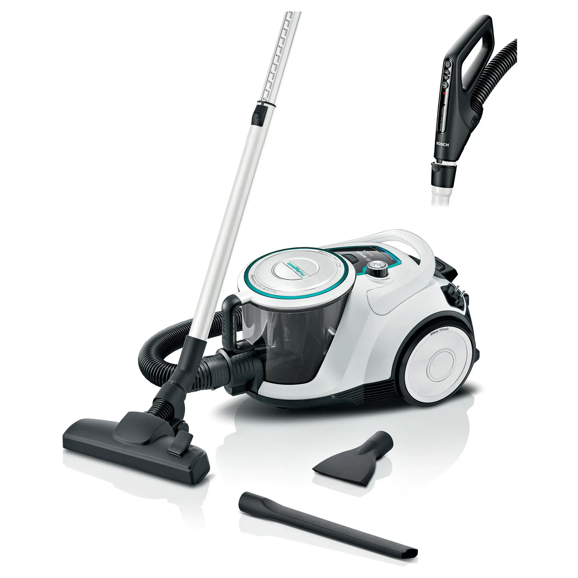 Bosch BGS41HYG1 Serie 6 Toz torbasız Süpürge ProHygienic Beyaz