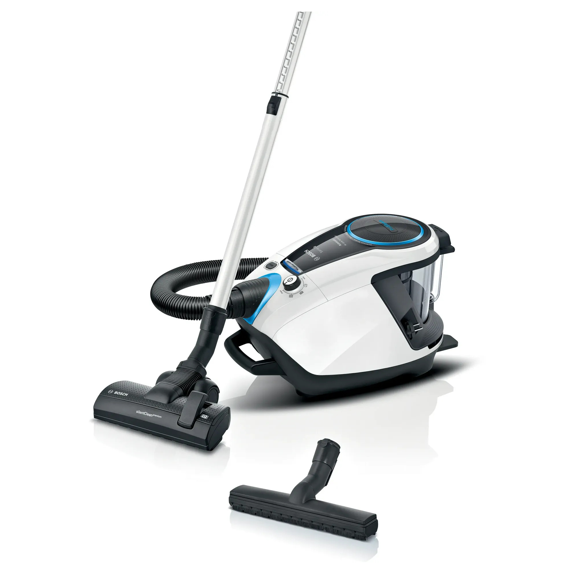 Bosch BGS7SIL1 Serie 8 Toz torbasız Süpürge Pro Silence Beyaz