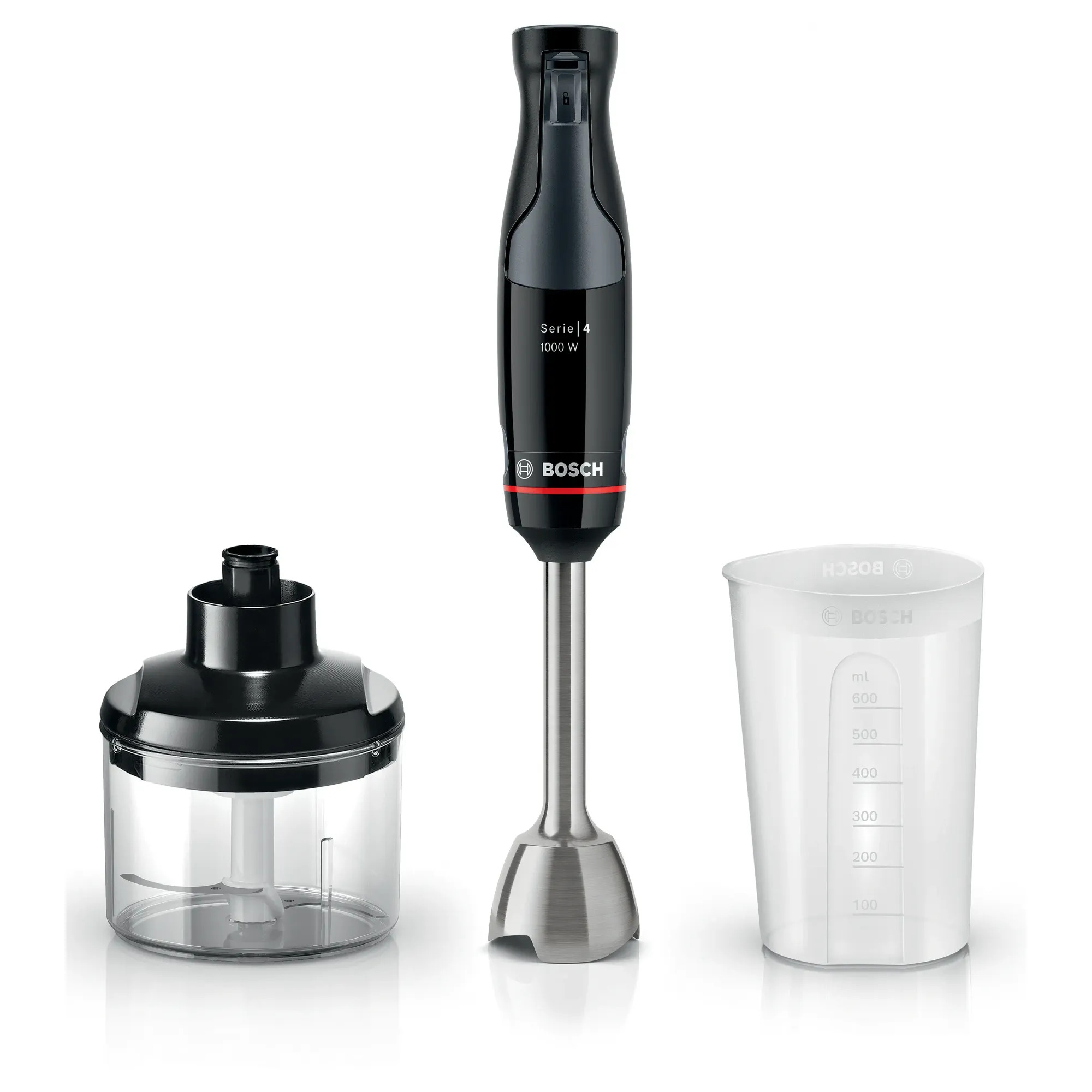 Bosch MSM4B620 Serie 4 El Blenderı ErgoMaster 1000 W Siyah, Antrasit