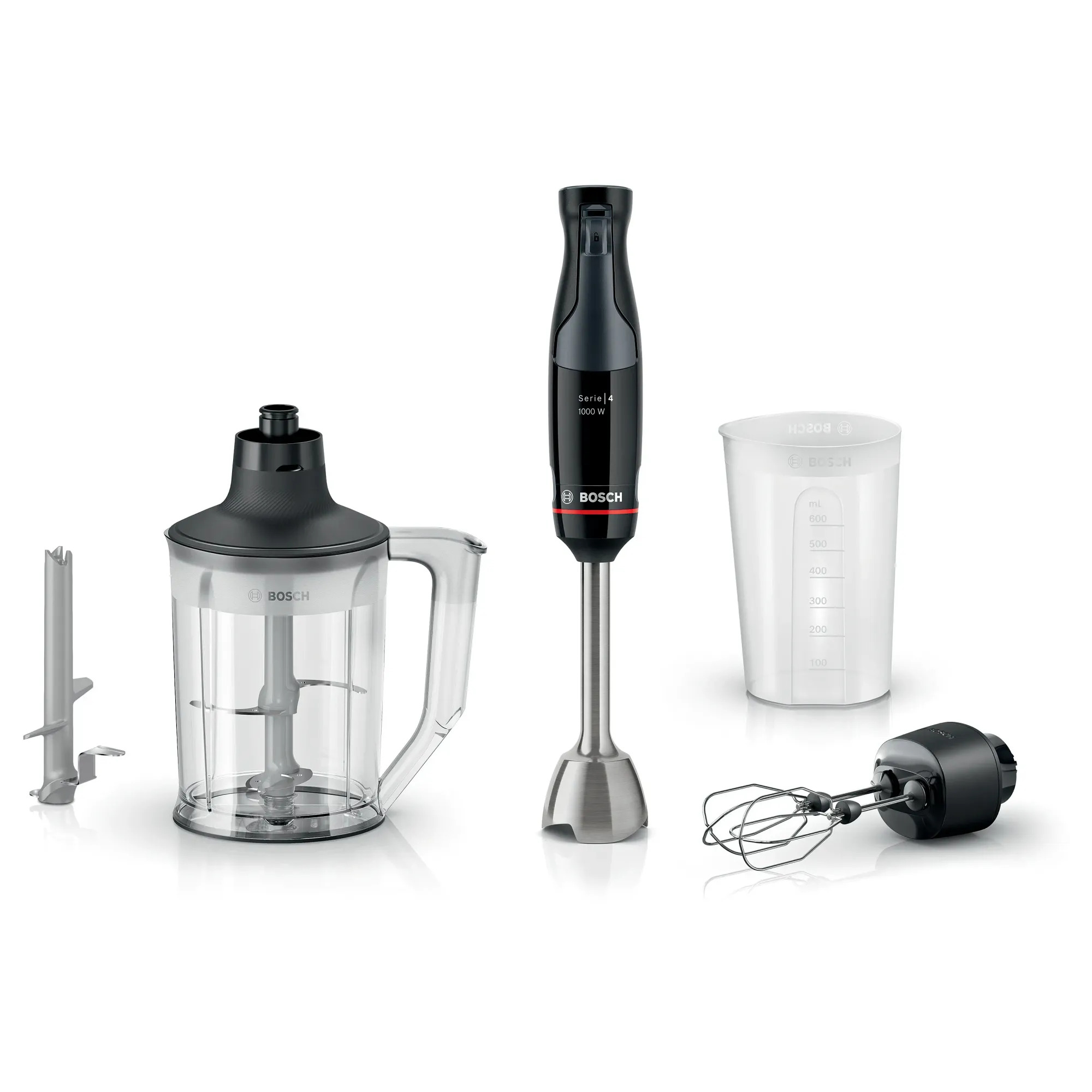 Bosch MSM4B654 Serie 4 El Blenderı ErgoMaster 1000 W Siyah, Antrasit