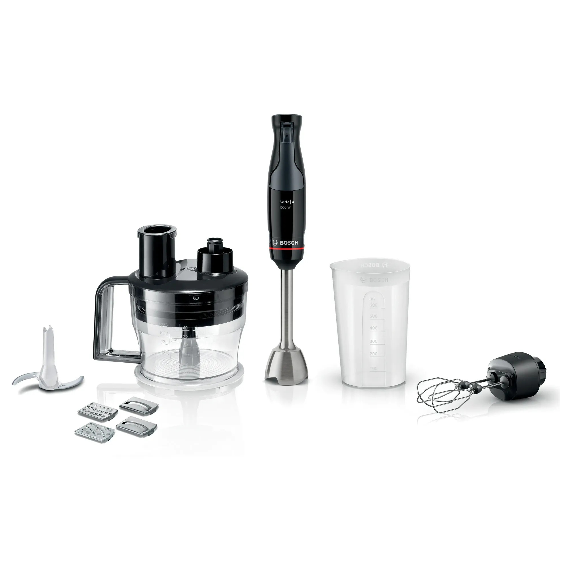 Bosch MSM4B674 Serie 4 El Blenderı ErgoMaster 1000 W Siyah, Antrasit