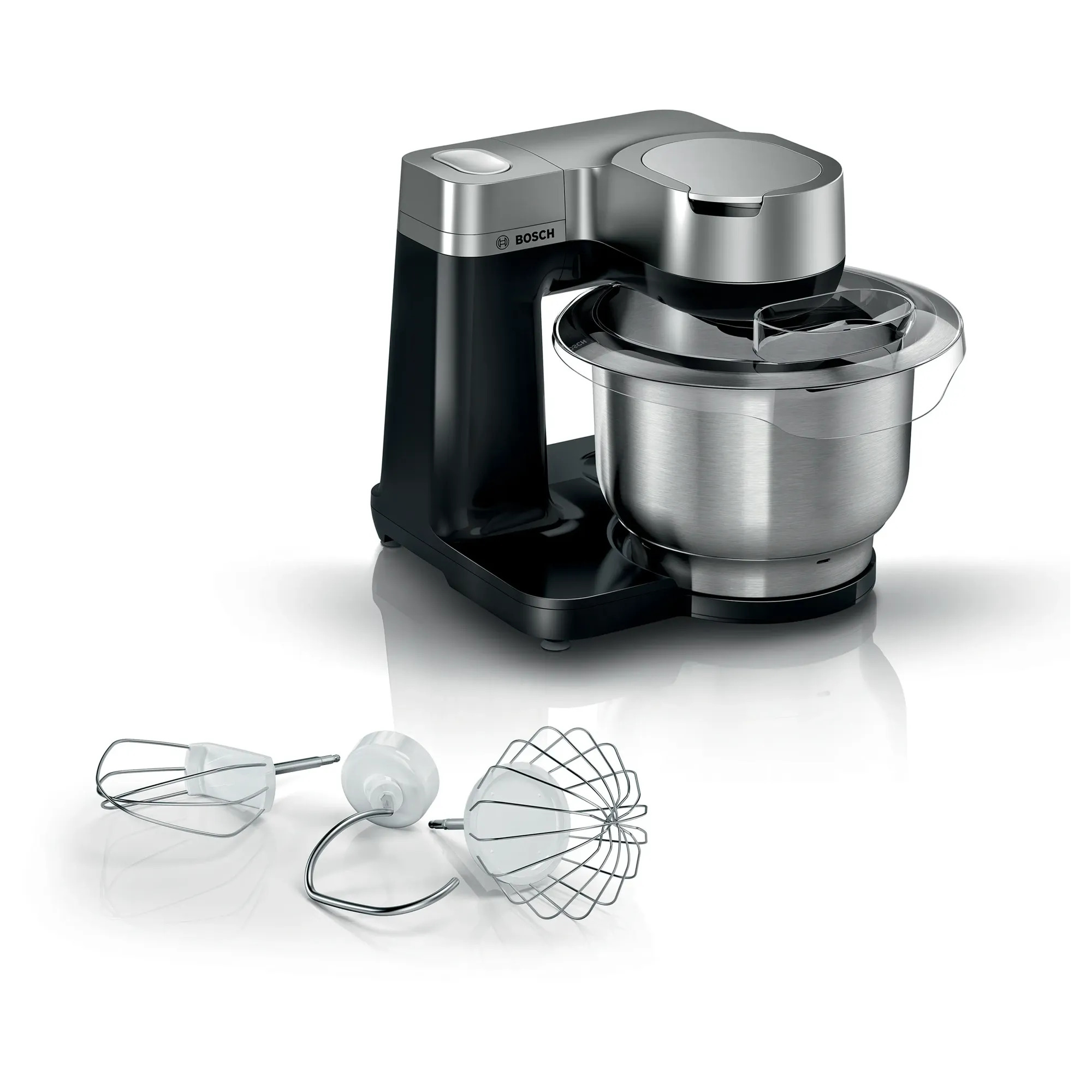 Bosch MUMS2VM00 Serie 2 Mutfak Makinesi MUM 900 W Siyah, Gümüş
