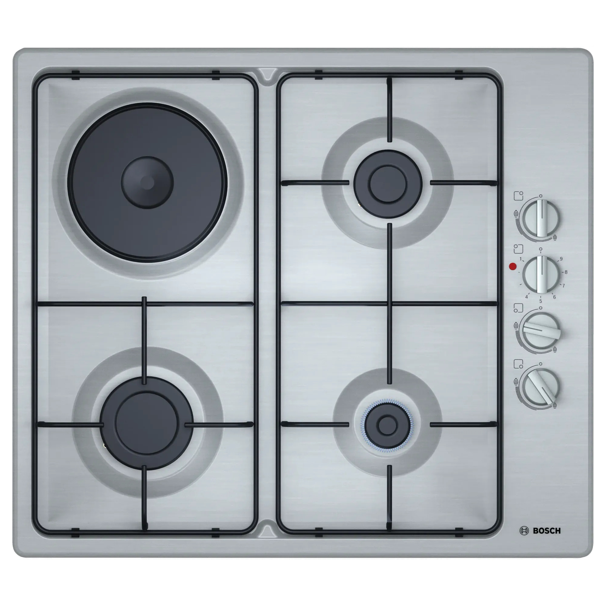 Bosch PBY6C5B82L Serie 2 3 Gözü Gazlı/Elektrikli Ankastre Ocak
