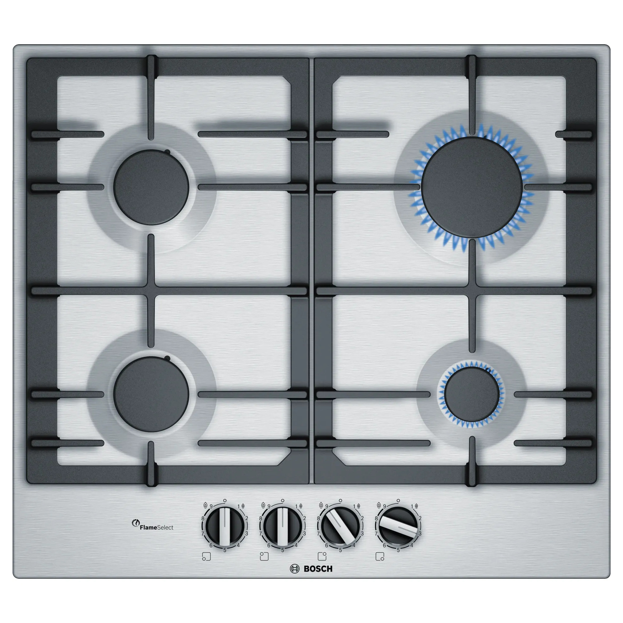 Bosch PCP6A5B90 Serie 6 4 Gözü Gazlı Ankastre Ocak