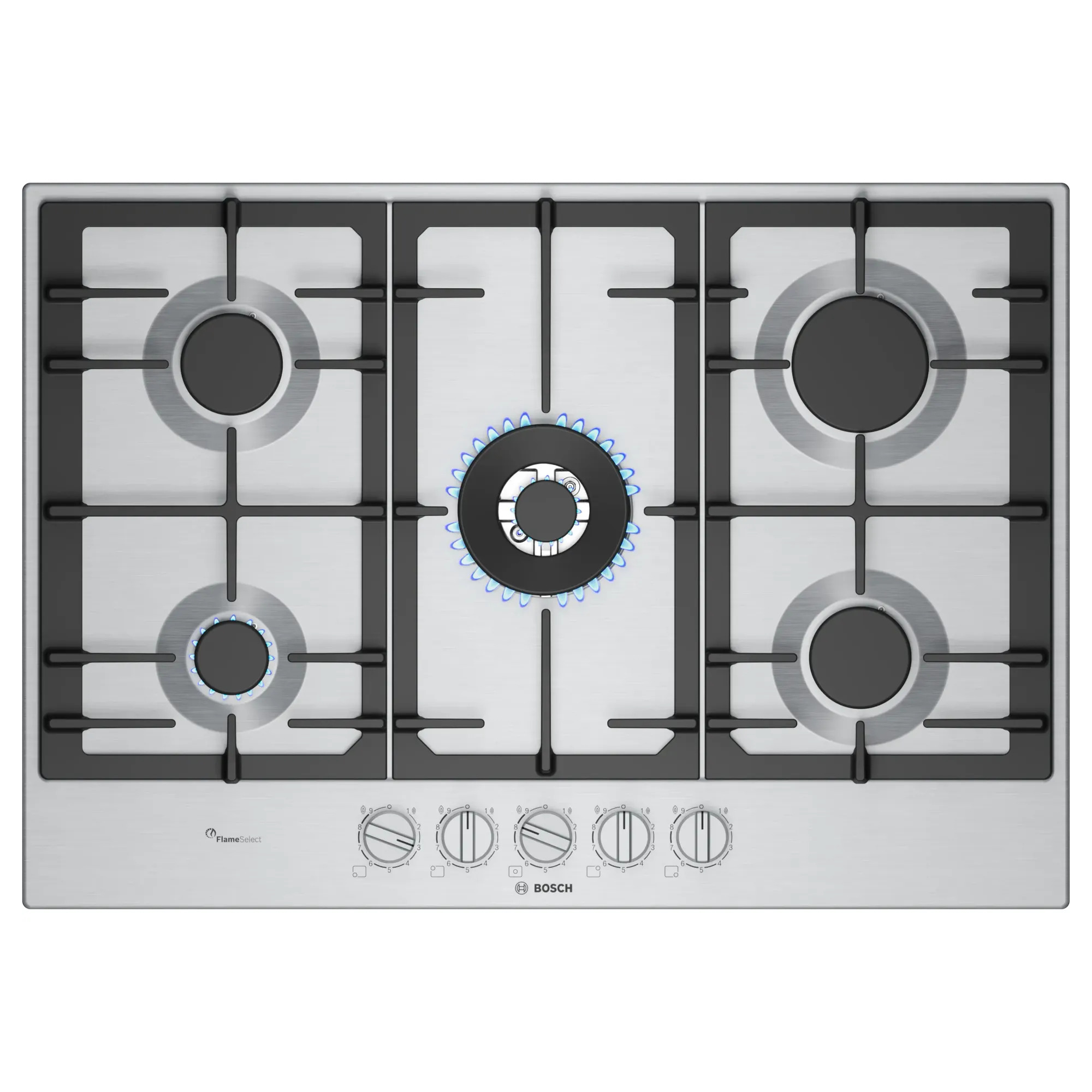 Bosch PCQ7A5I90 Serie 6 5 Gözü Gazlı Ankastre Ocak