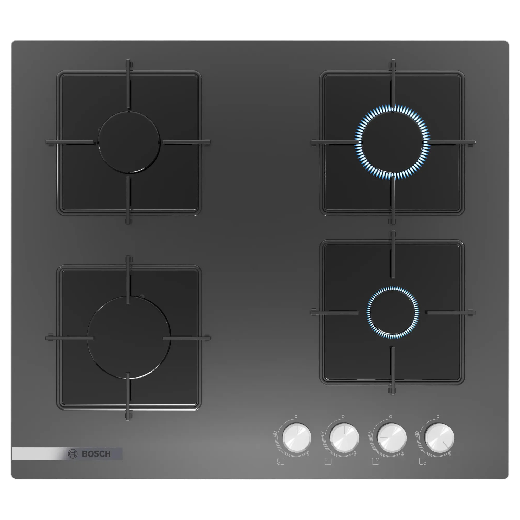 Bosch PNP6C9O12O Serie 2 4 Gözü Gazlı Ankastre Ocak