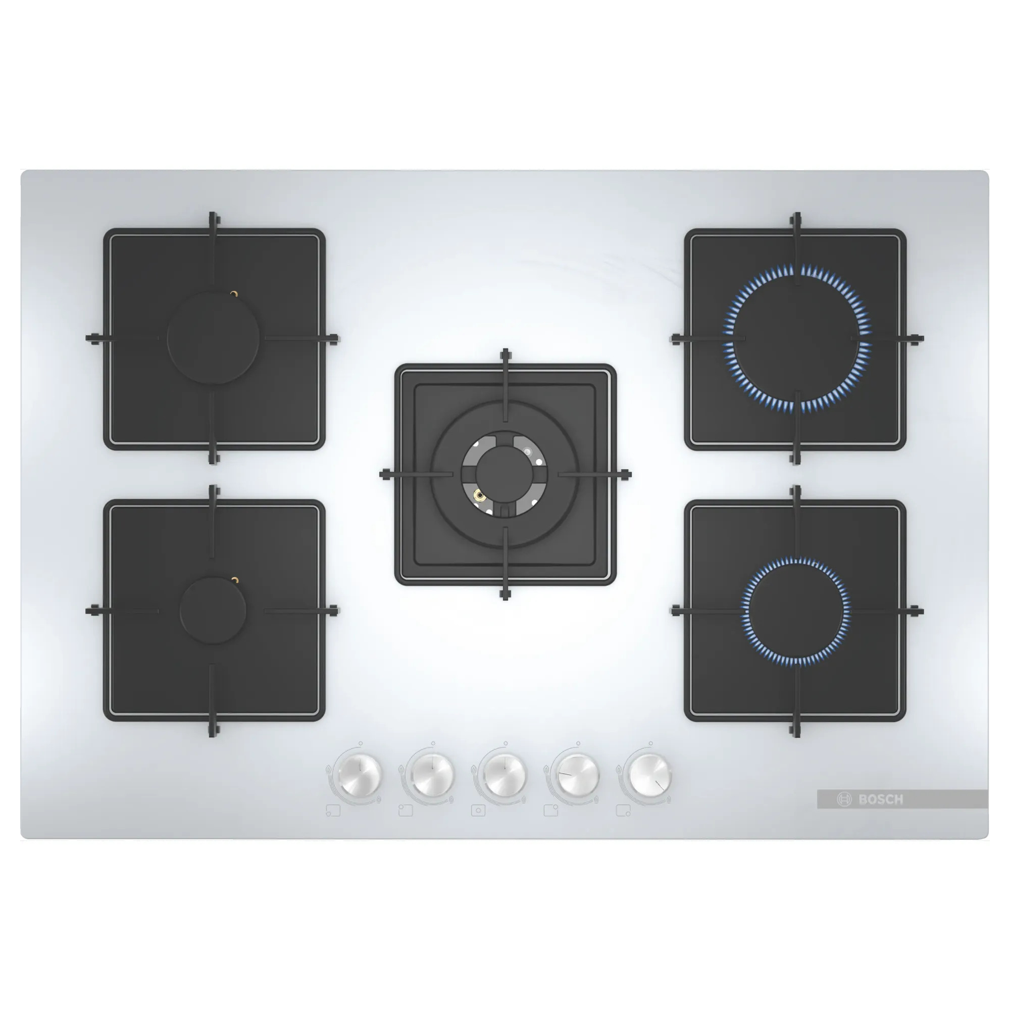 Bosch PNQ7B2O12O Serie 4 5 Gözü Gazlı Ankastre Ocak