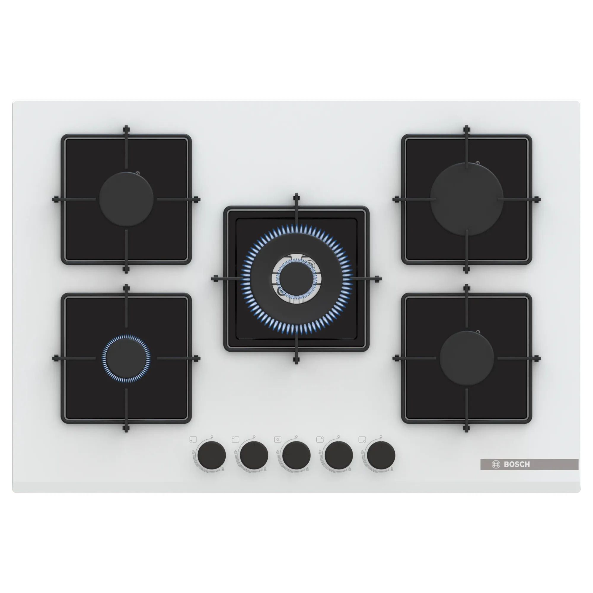 Bosch PNQ7B2P30O Serie 4 5 Gözü Gazlı Ankastre Ocak