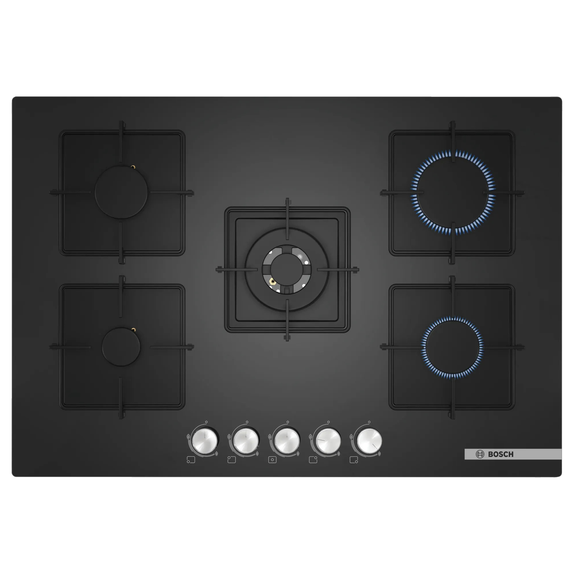 Bosch PNQ7B9O12O Serie 4 5 Gözü Gazlı Ankastre Ocak