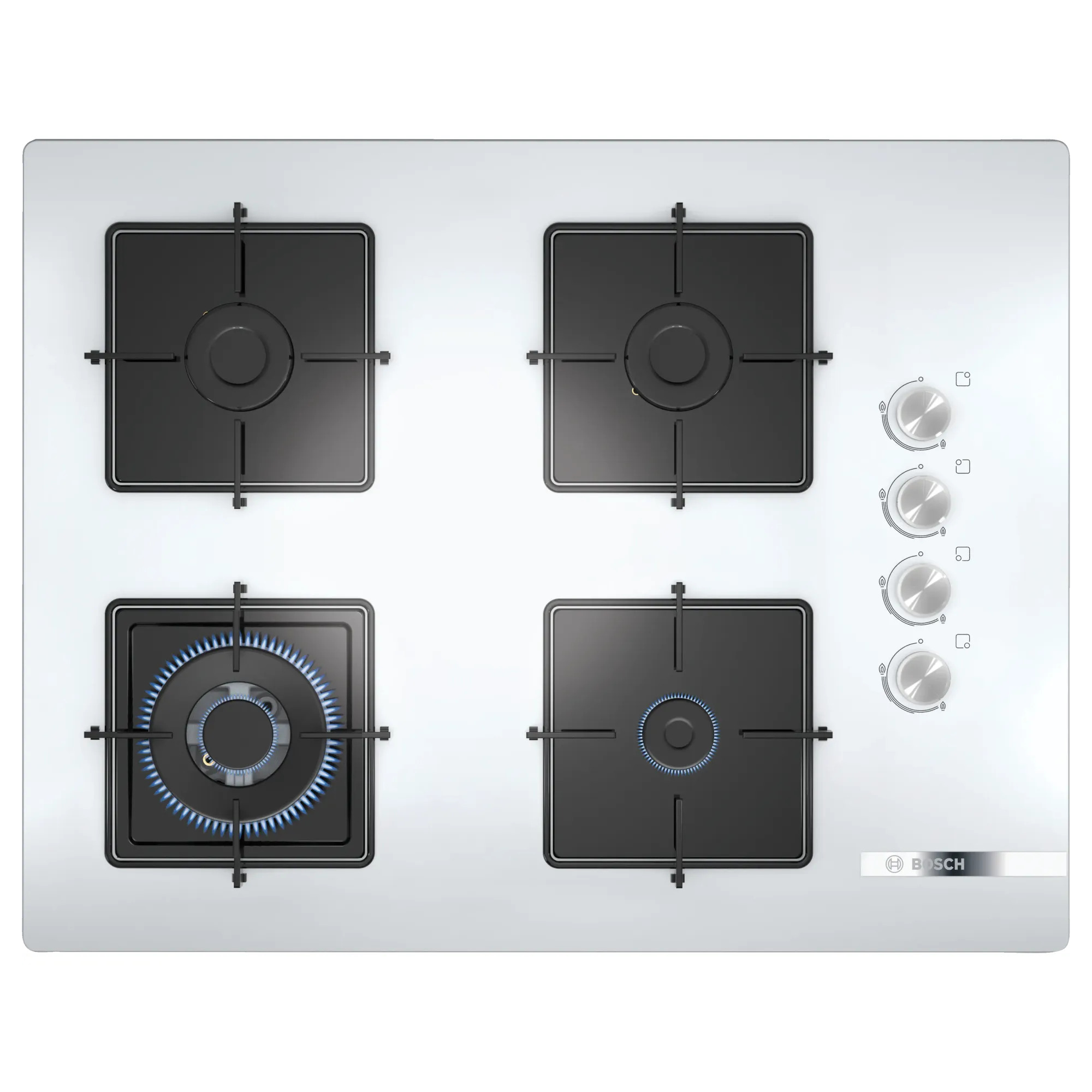 Bosch POH7C2O12O Serie 4 4 Gözü Gazlı Ankastre Ocak