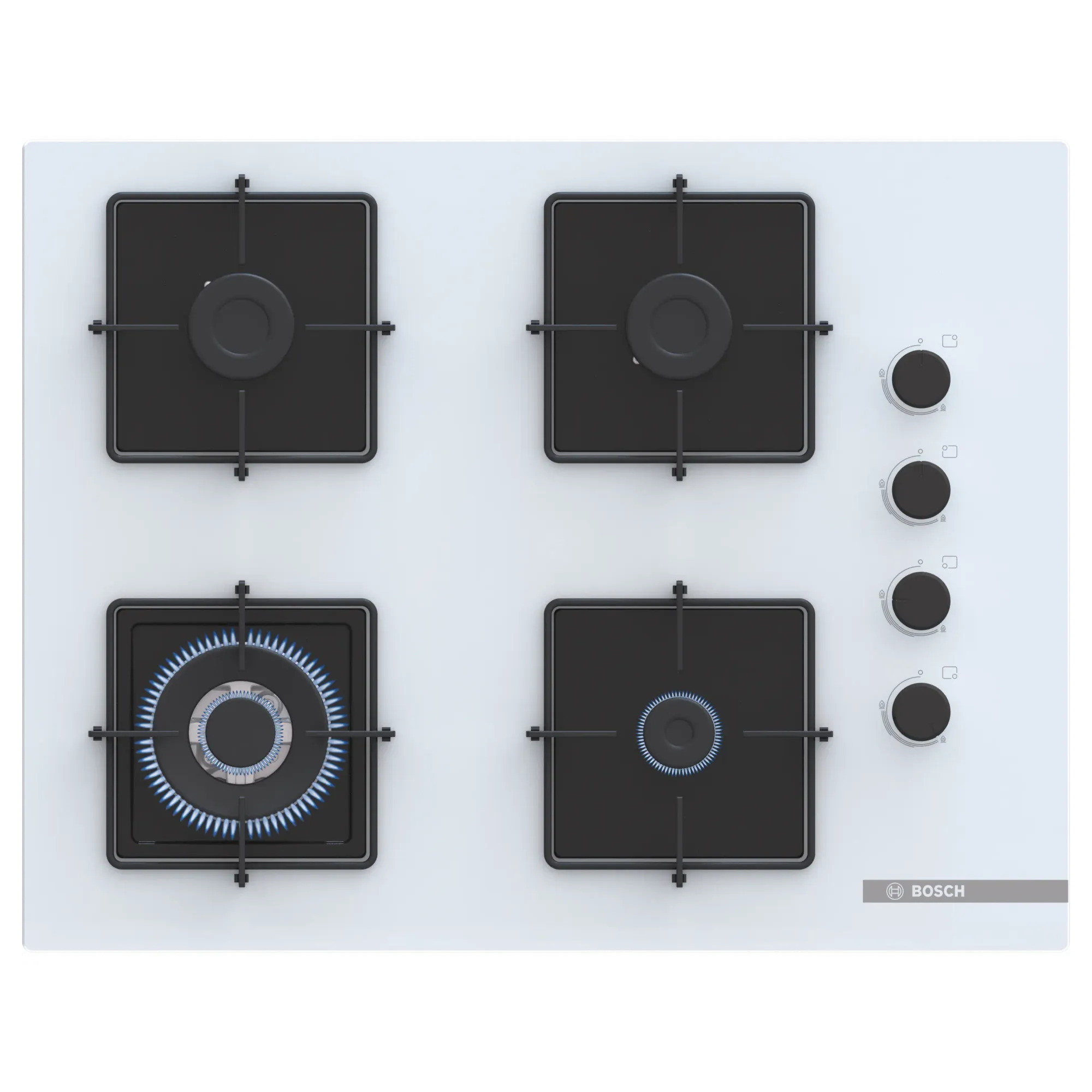 Bosch POH7C2P31O Serie 4 4 Gözü Gazlı Ankastre Ocak
