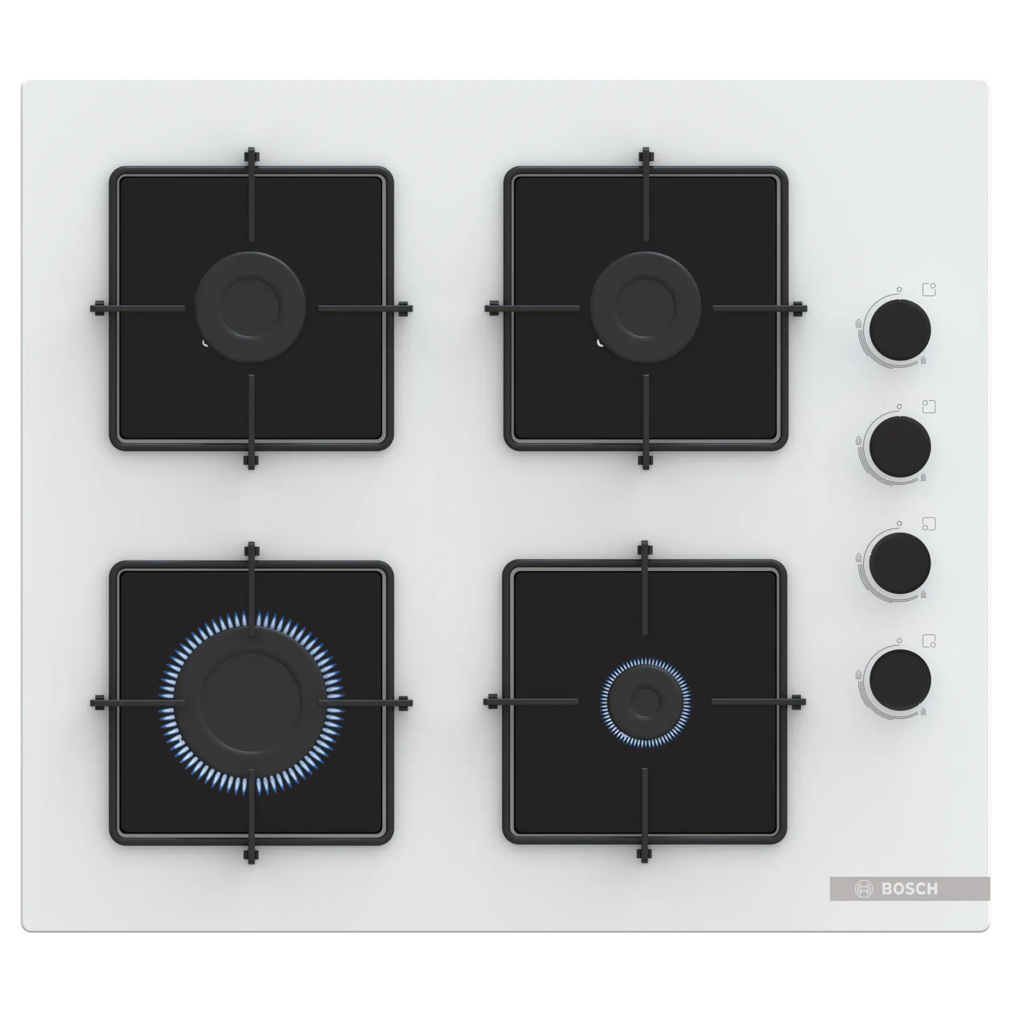 Bosch POP6C2P30O Serie 4 4 Gözü Gazlı Ankastre Ocak