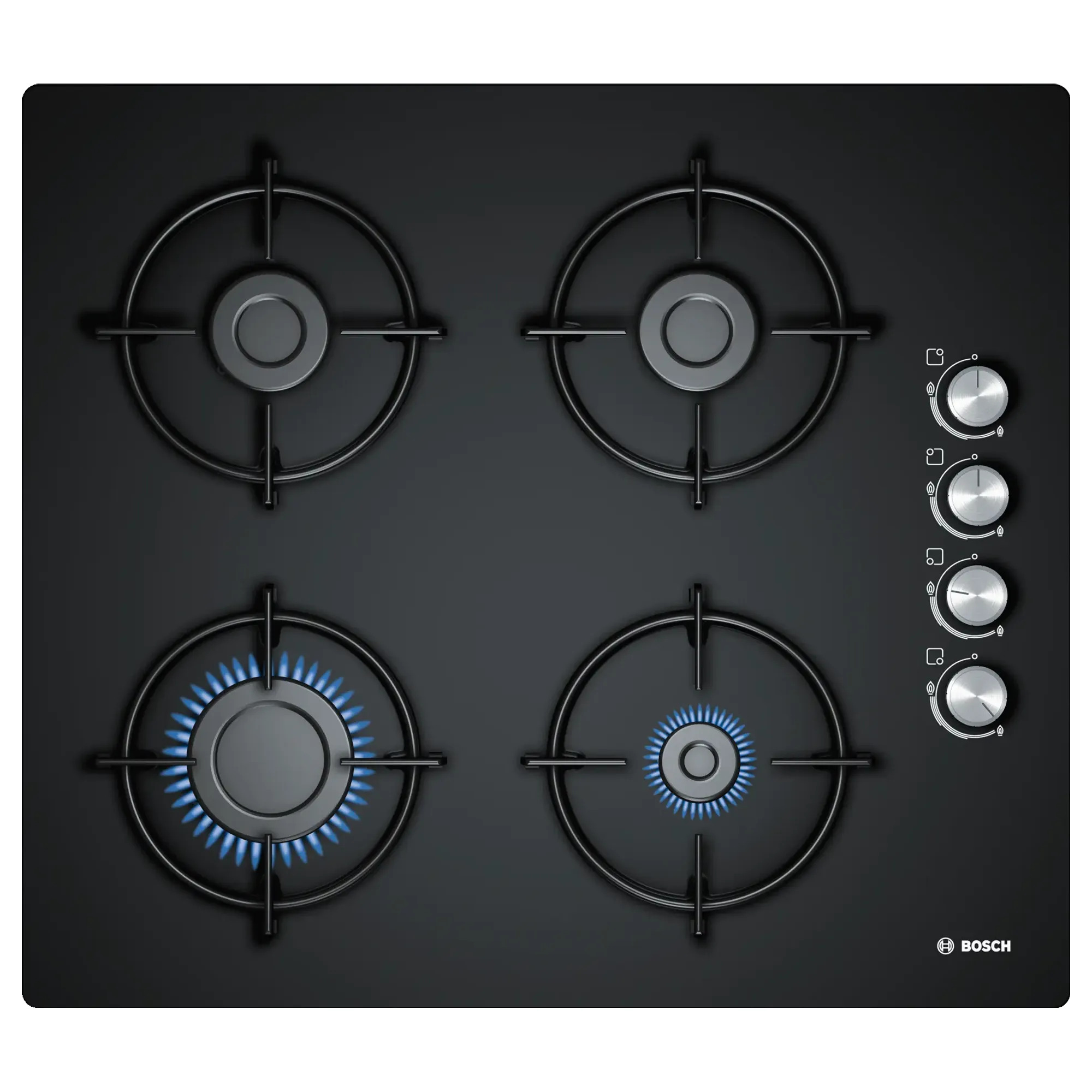 Bosch POP6C6O10L Serie 2 4 Gözü Gazlı Ankastre Ocak