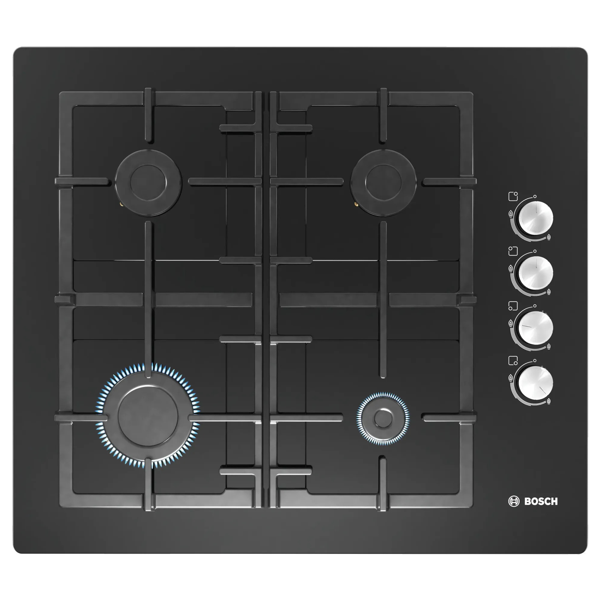 Bosch POP6C6O92O Serie 2 4 Gözü Gazlı Ankastre Ocak