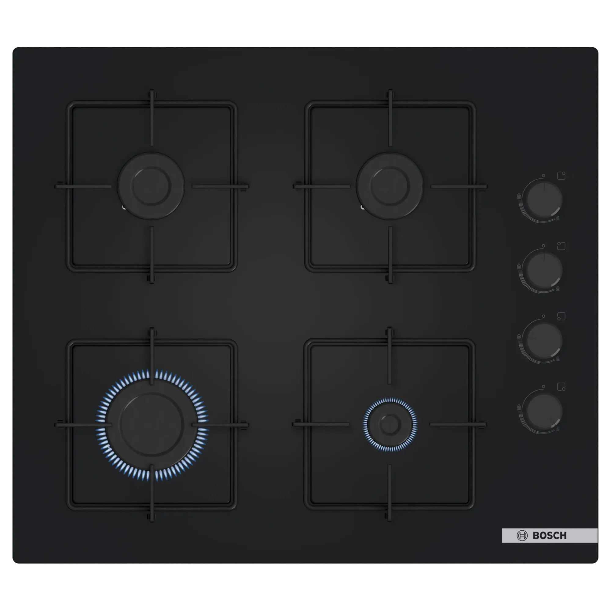 Bosch POP6C6P30O Serie 4 4 Gözü Gazlı Ankastre Ocak
