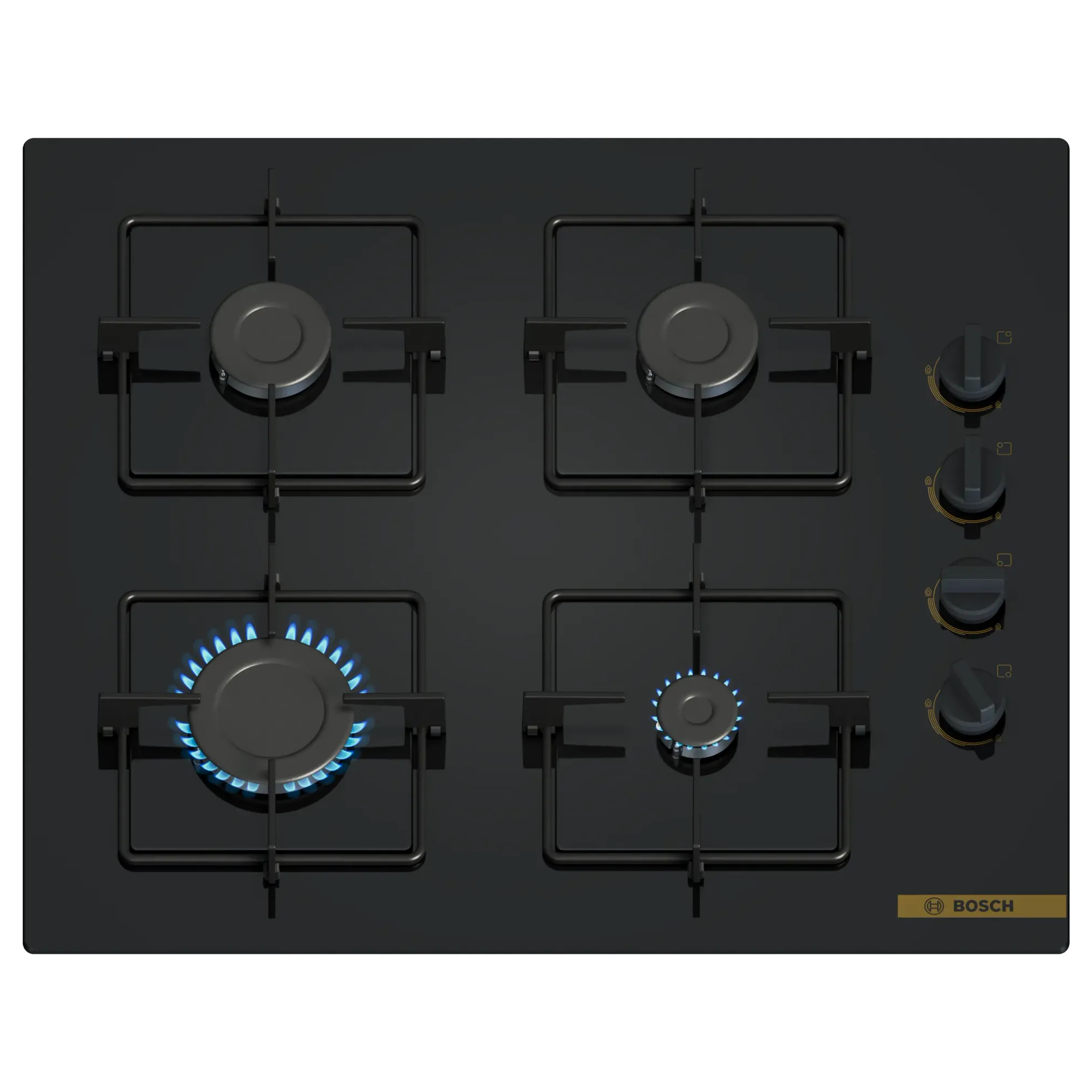 Bosch POP6C7O12O Serie 4 4 Gözü Gazlı Ankastre Ocak