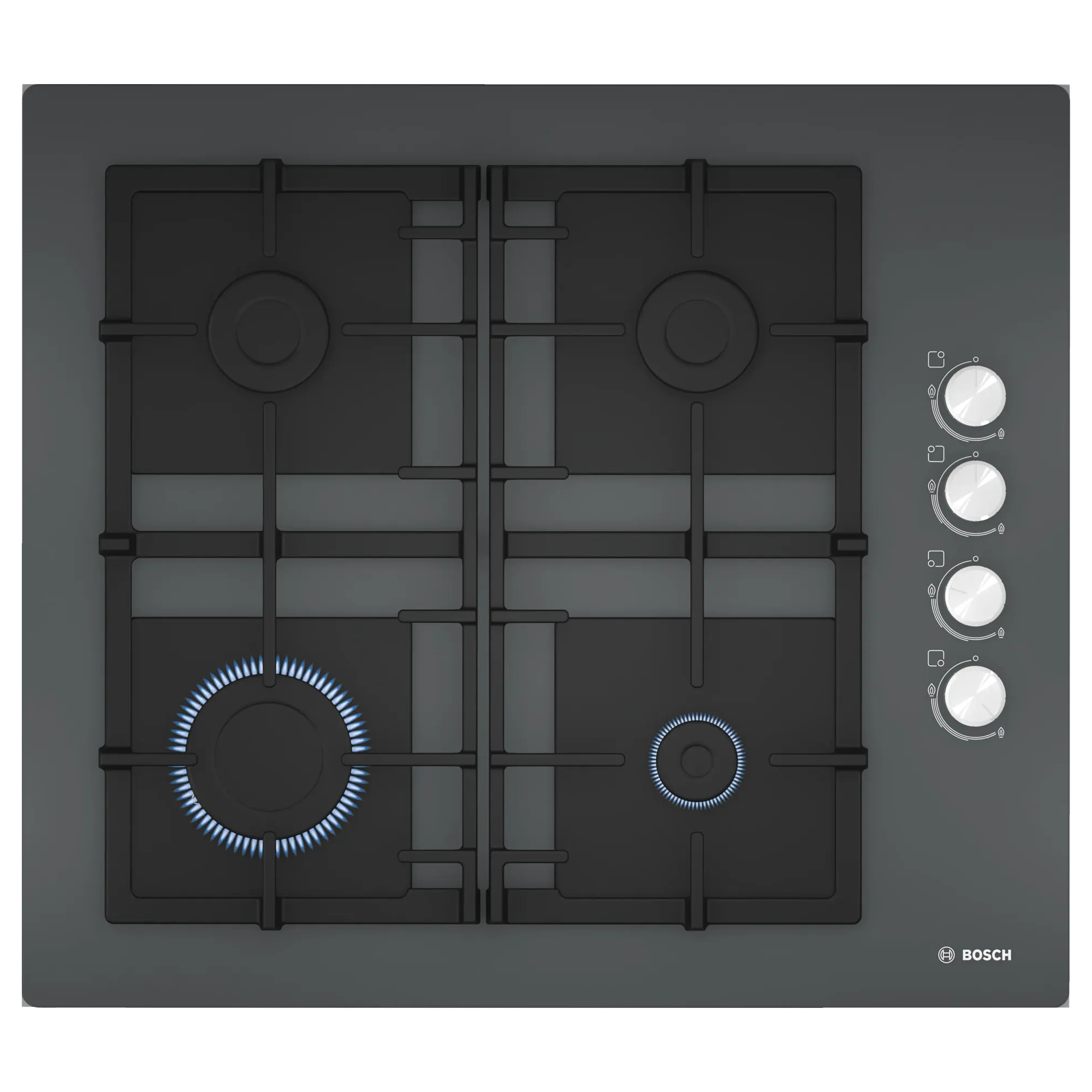 Bosch POP6C9O92O Serie 2 4 Gözü Gazlı Ankastre Ocak
