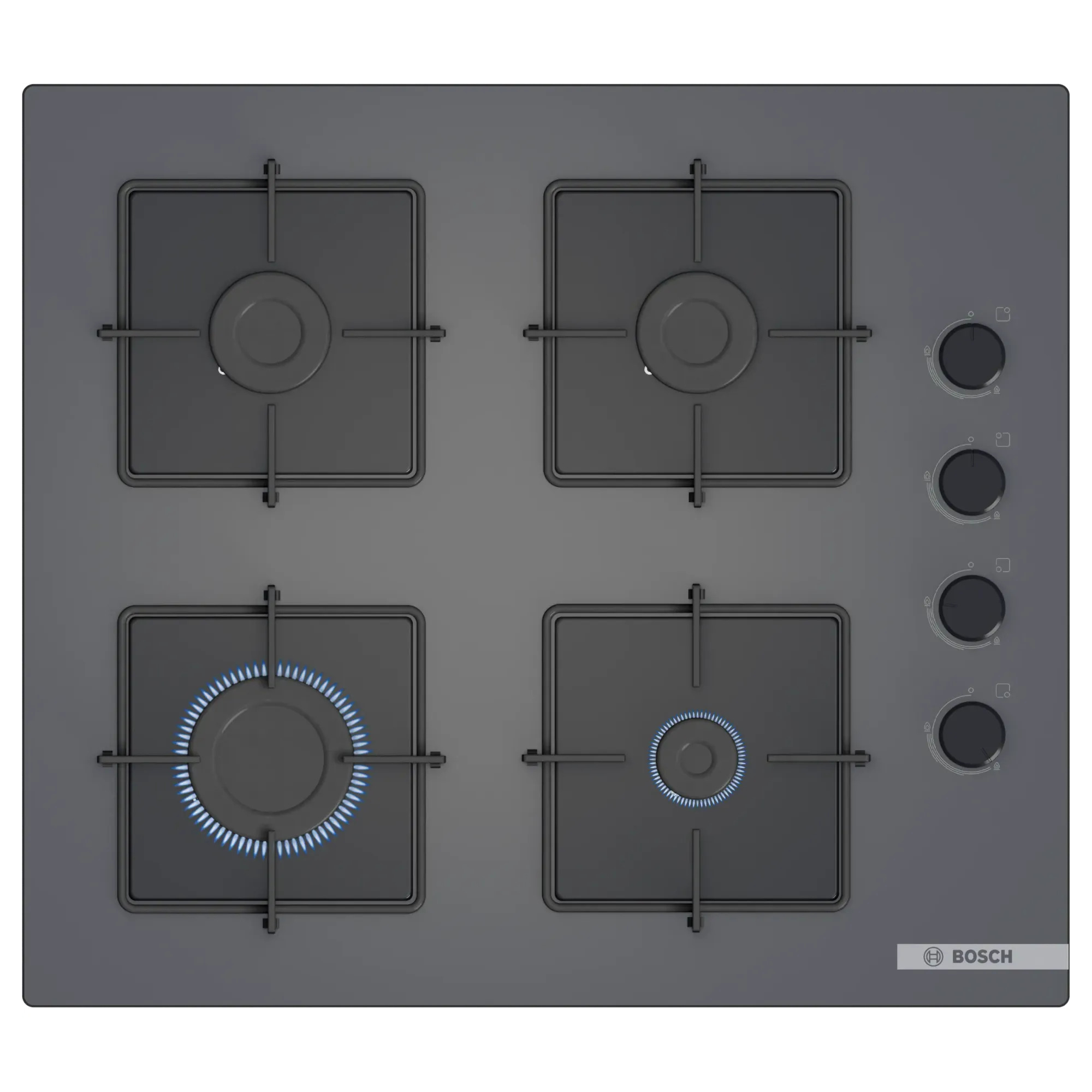 Bosch POP6C9P30L Serie 4 4 Gözü Gazlı Ankastre Ocak