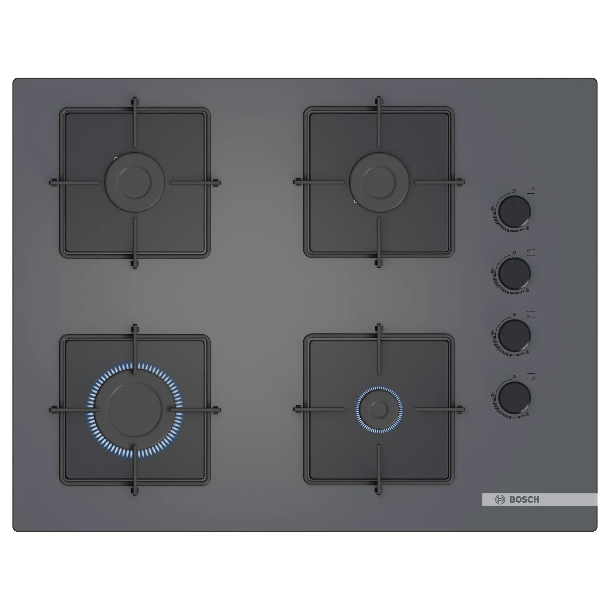 Bosch POP7C9P31L Serie 4 4 Gözü Gazlı Ankastre Ocak