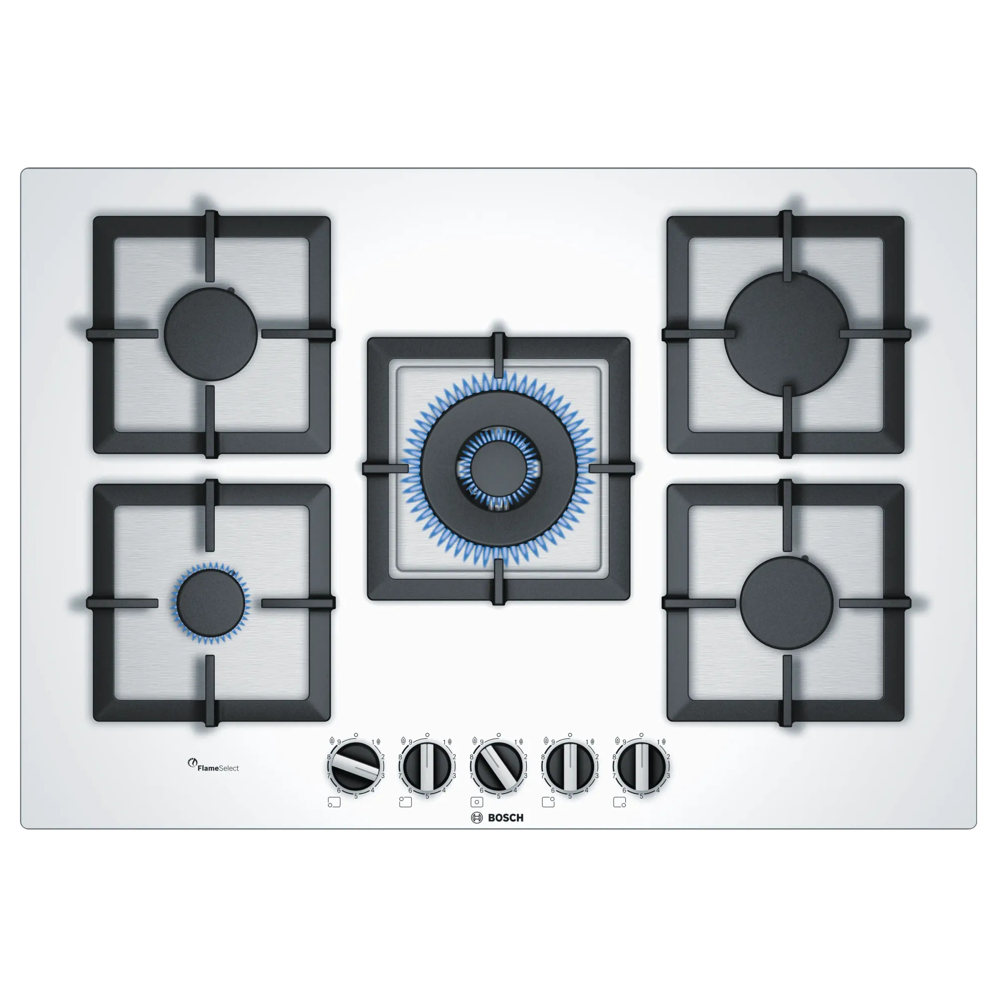 Bosch PPQ7A2B20 Serie 6 5 Gözü Gazlı Ankastre Ocak