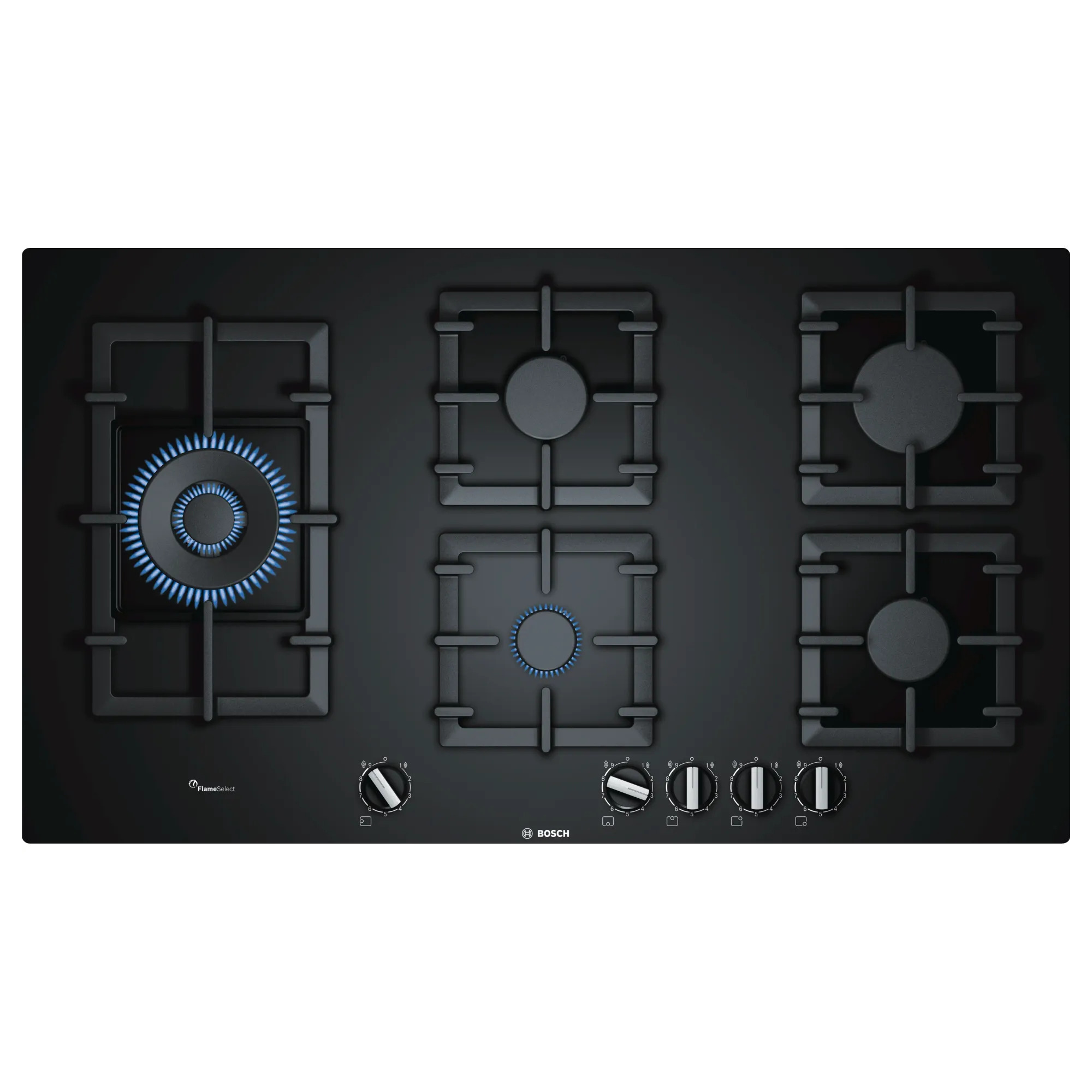 Bosch PPS9A6B90 Serie 6 5 Gözü Gazlı Ankastre Ocak