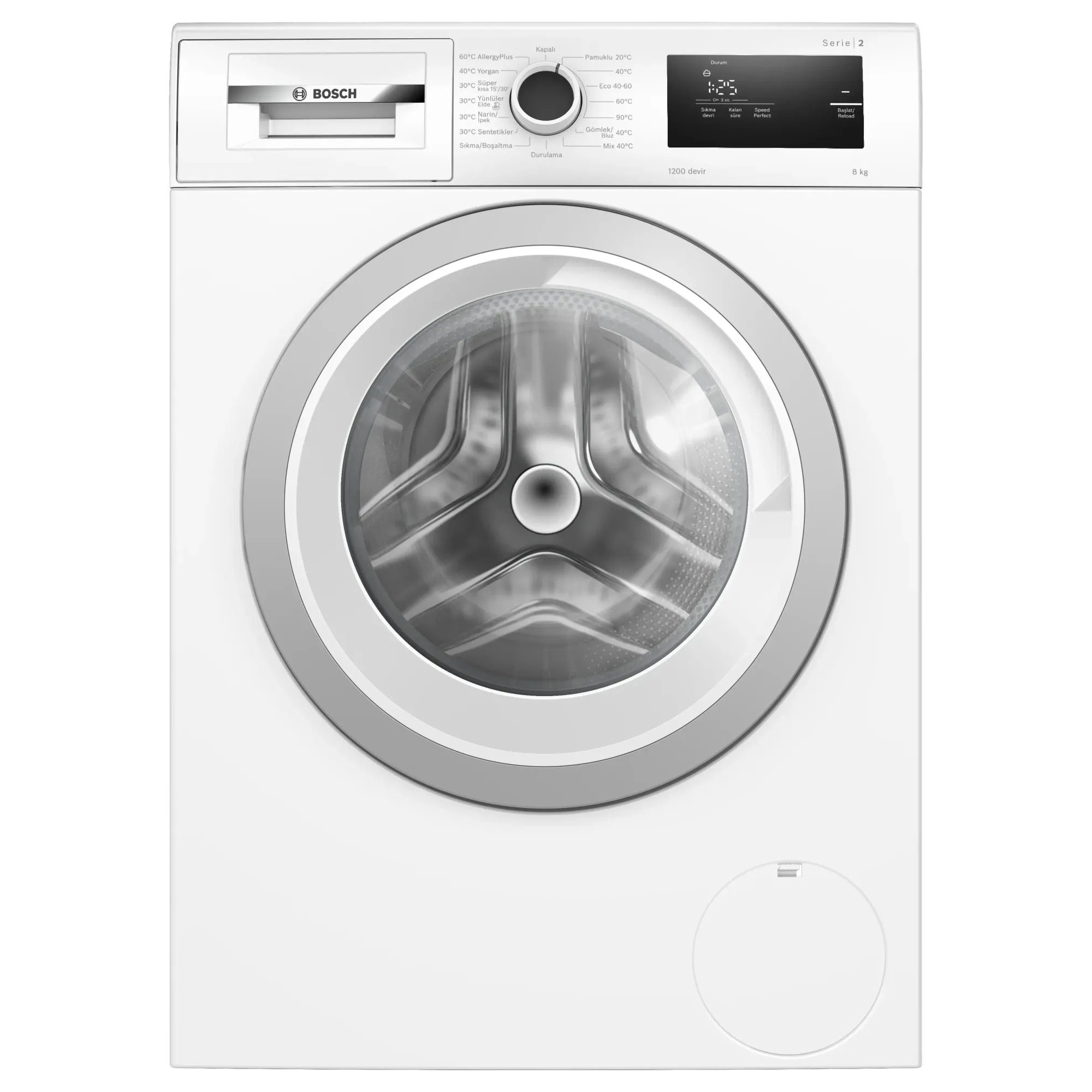 Bosch WAN24180TR Serie 2 A Enerji Sınıfı 8 Kg 1200 Devir Çamaşır Makinesi