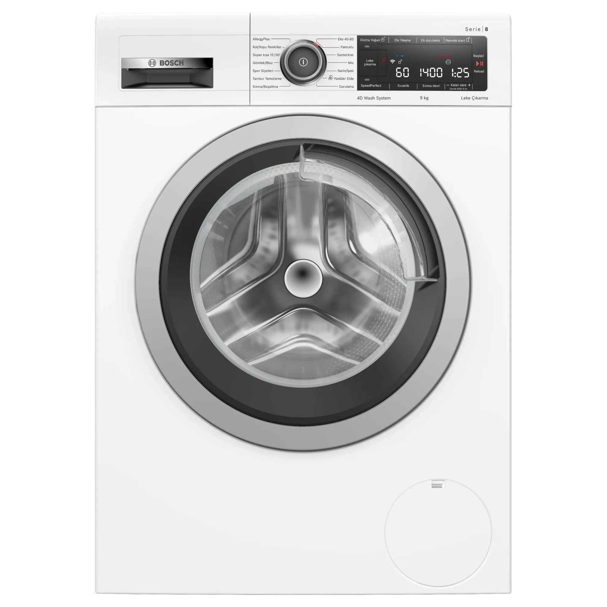 Bosch WAV28MH0TR Serie 8 A Enerji Sınıfı 9 Kg 1400 Devir Çamaşır Makinesi