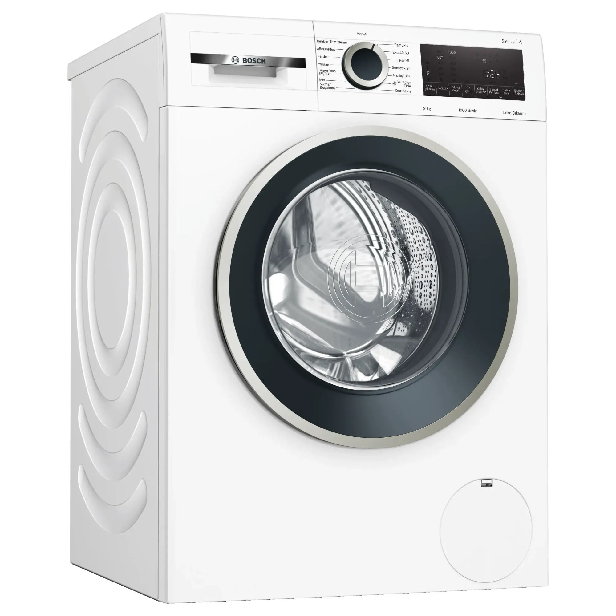 Bosch WGA141X1TR Serie 4 C Enerji Sınıfı 9 Kg 1000 Devir Çamaşır Makinesi