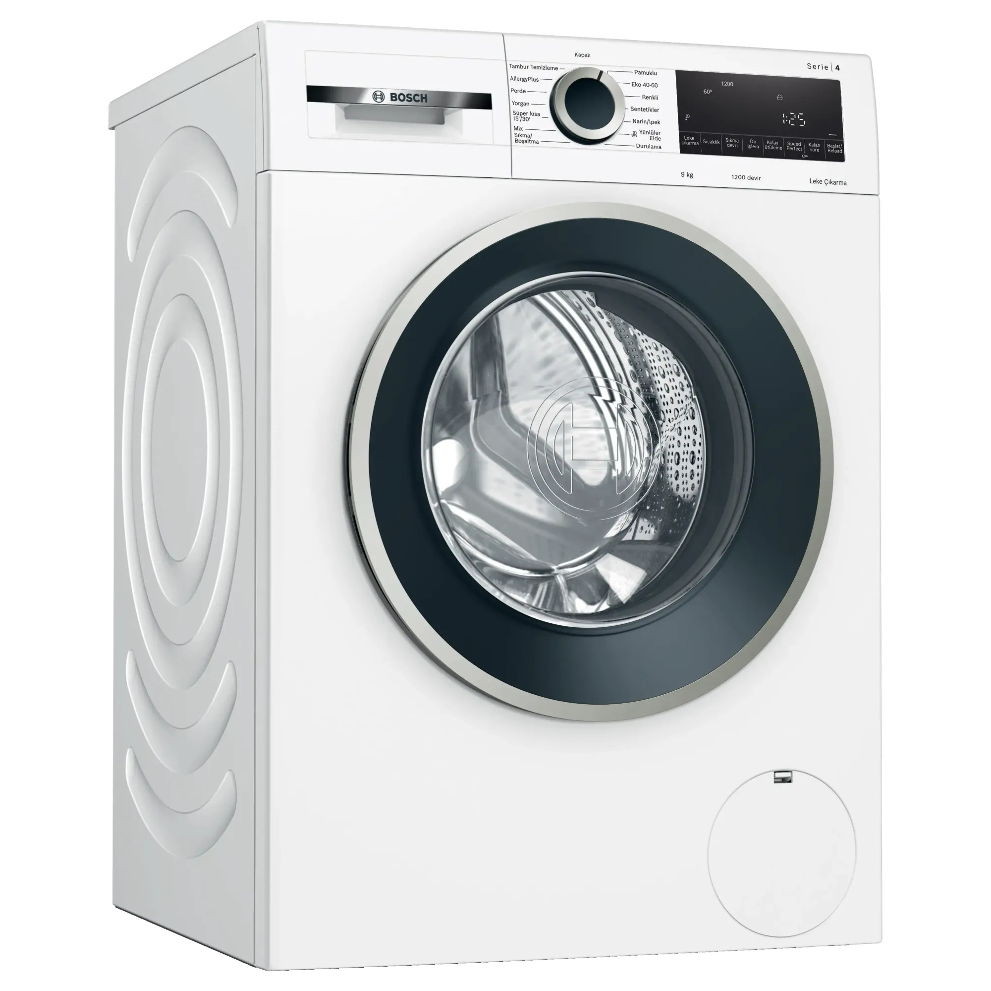 Bosch WGA142X1TR Serie 4 C Enerji Sınıfı 9 Kg 1200 Devir Çamaşır Makinesi