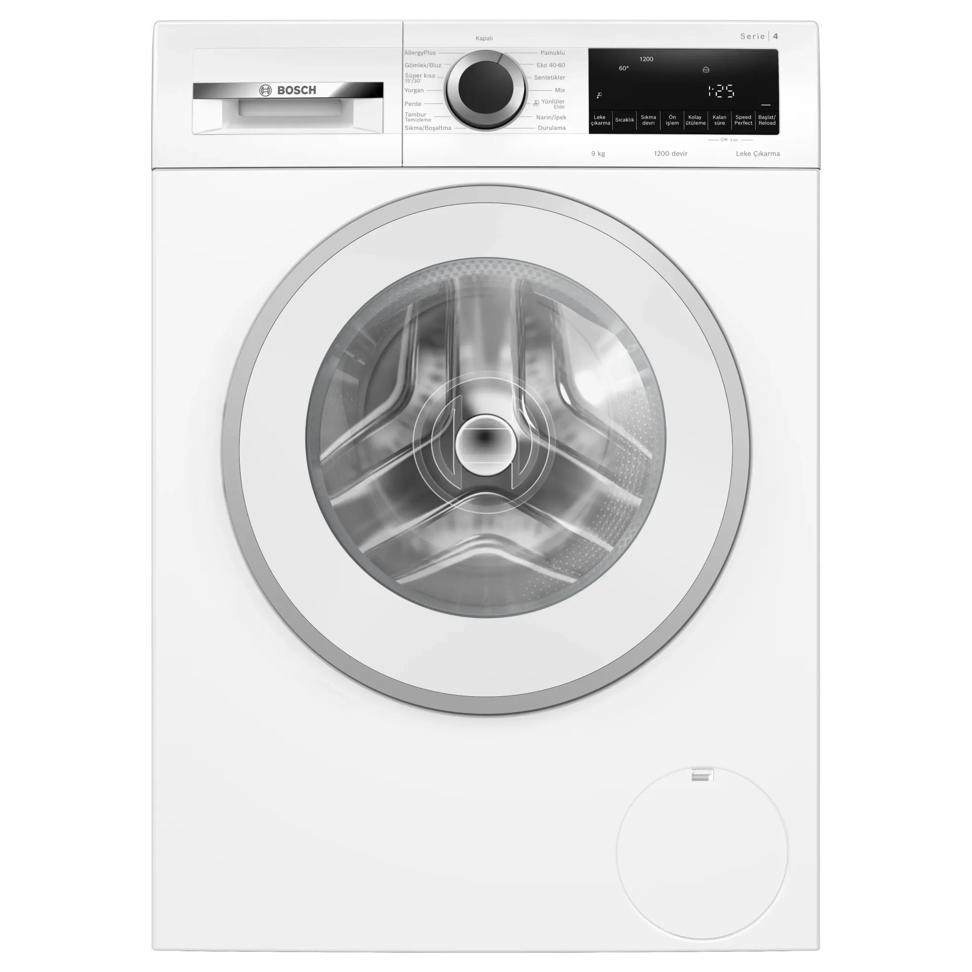 Bosch WGA142X2TR Serie 4 A Enerji Sınıfı 9 Kg 1200 Devir Çamaşır Makinesi