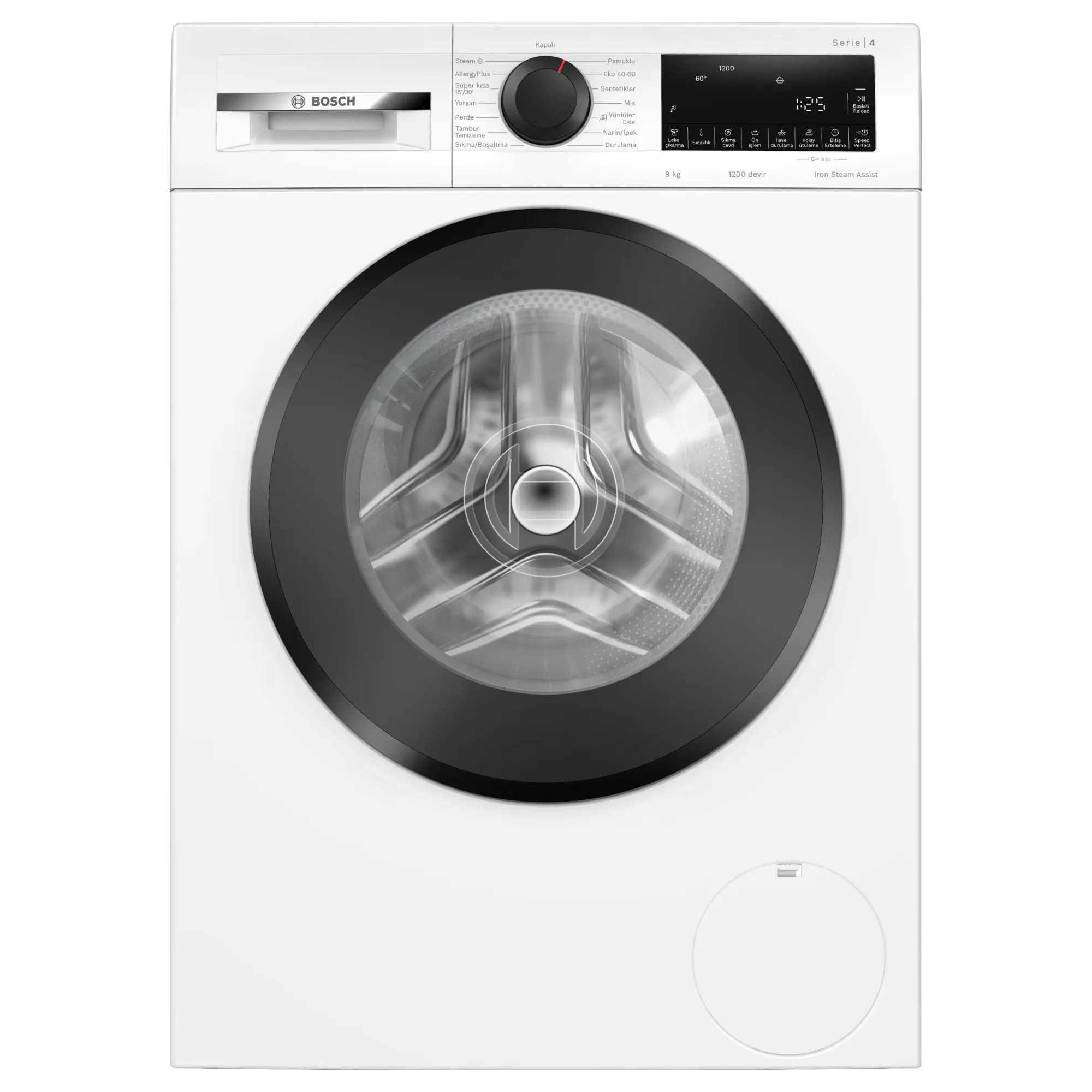Bosch WGA242Z0TR Serie 4 A Enerji Sınıfı 9 Kg 1200 Devir Çamaşır Makinesi
