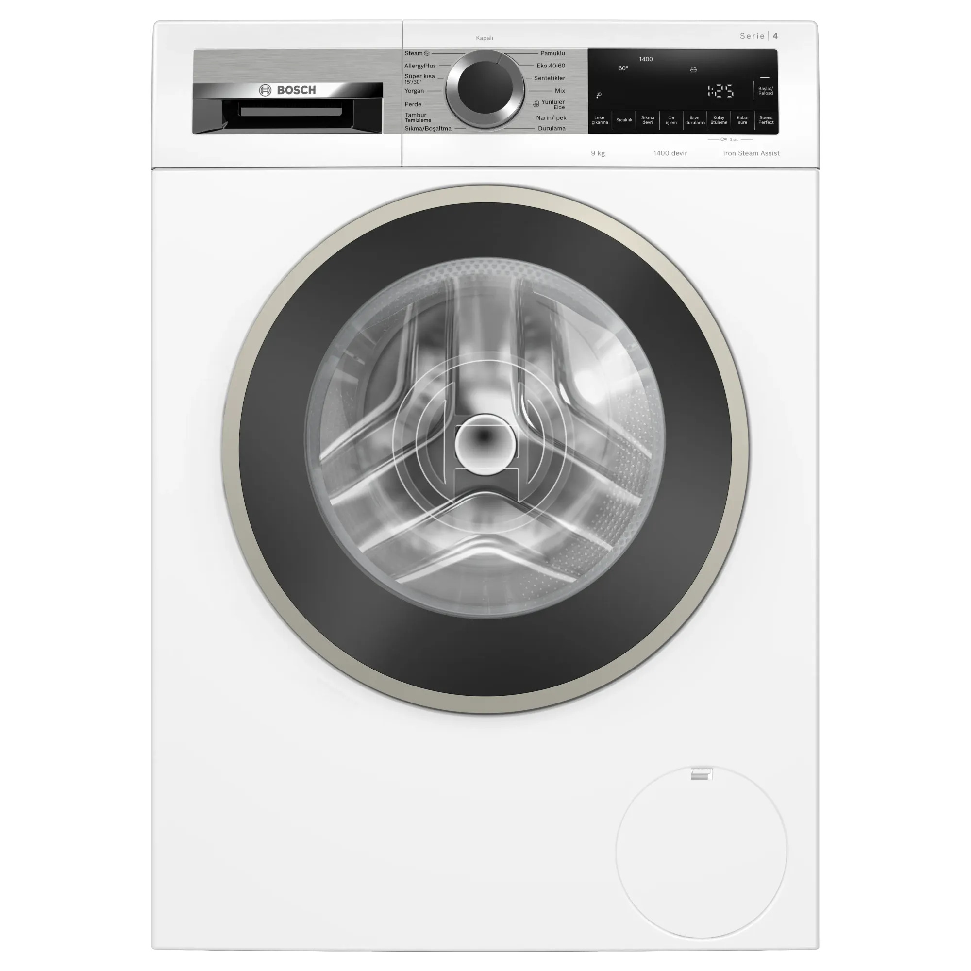 Bosch WGA244Z0TR Serie 4 A Enerji Sınıfı 9 Kg 1400 Devir Çamaşır Makinesi