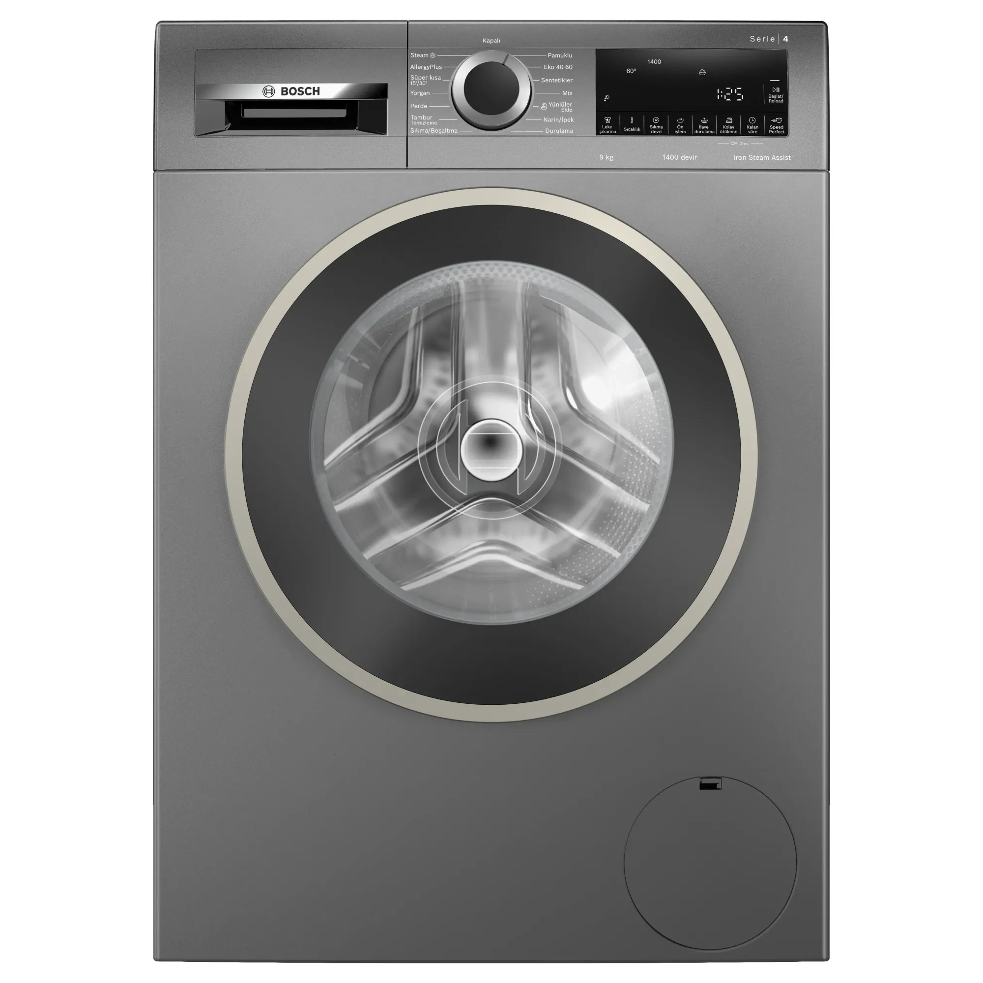 Bosch WGA244ZRTR Serie 4 A Enerji Sınıfı 9 Kg 1400 Devir Çamaşır Makinesi