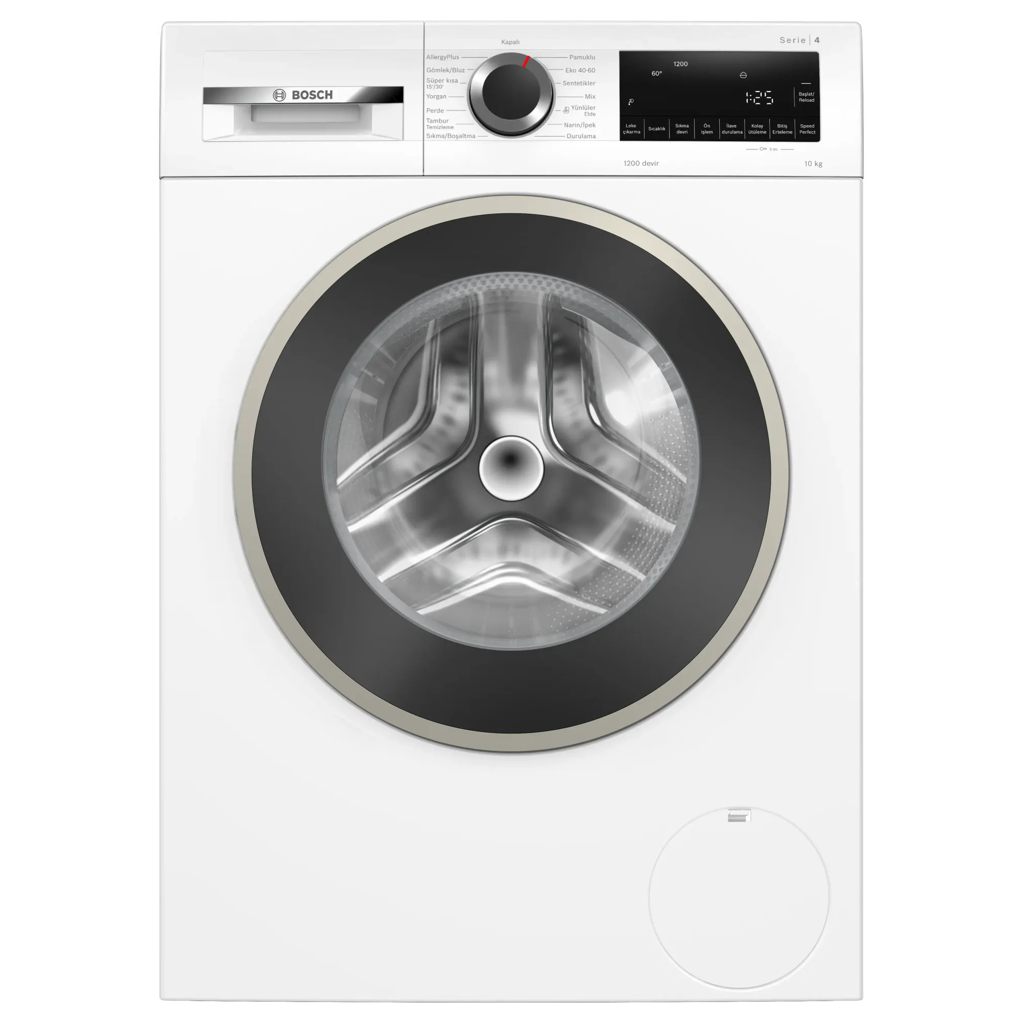 Bosch WGA25202TR Serie 4 A Enerji Sınıfı 10 Kg 1200 Devir Çamaşır Makinesi