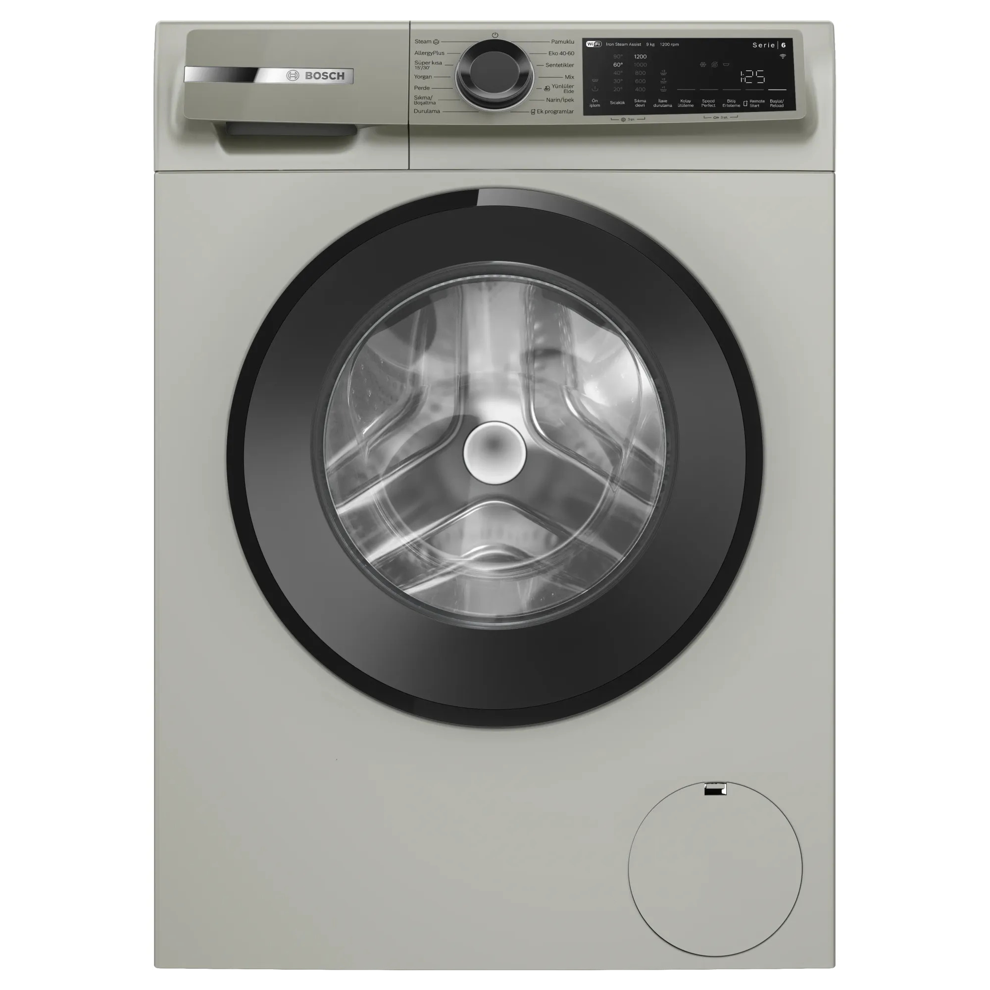 Bosch WGK242ZXTR Serie 6 A Enerji Sınıfı 9 Kg 1200 Devir Çamaşır Makinesi