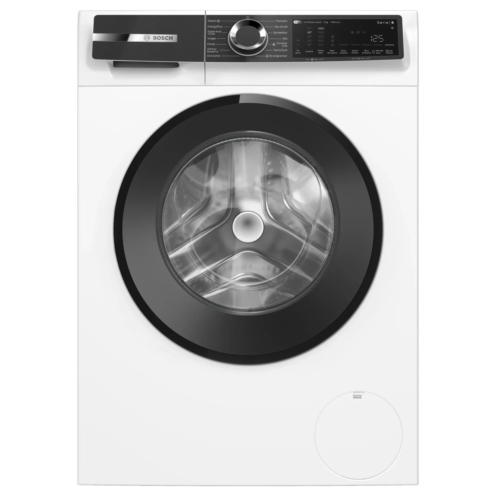 Bosch WGK244Z0TR Serie 6 A Enerji Sınıfı 9 Kg 1400 Devir Çamaşır Makinesi