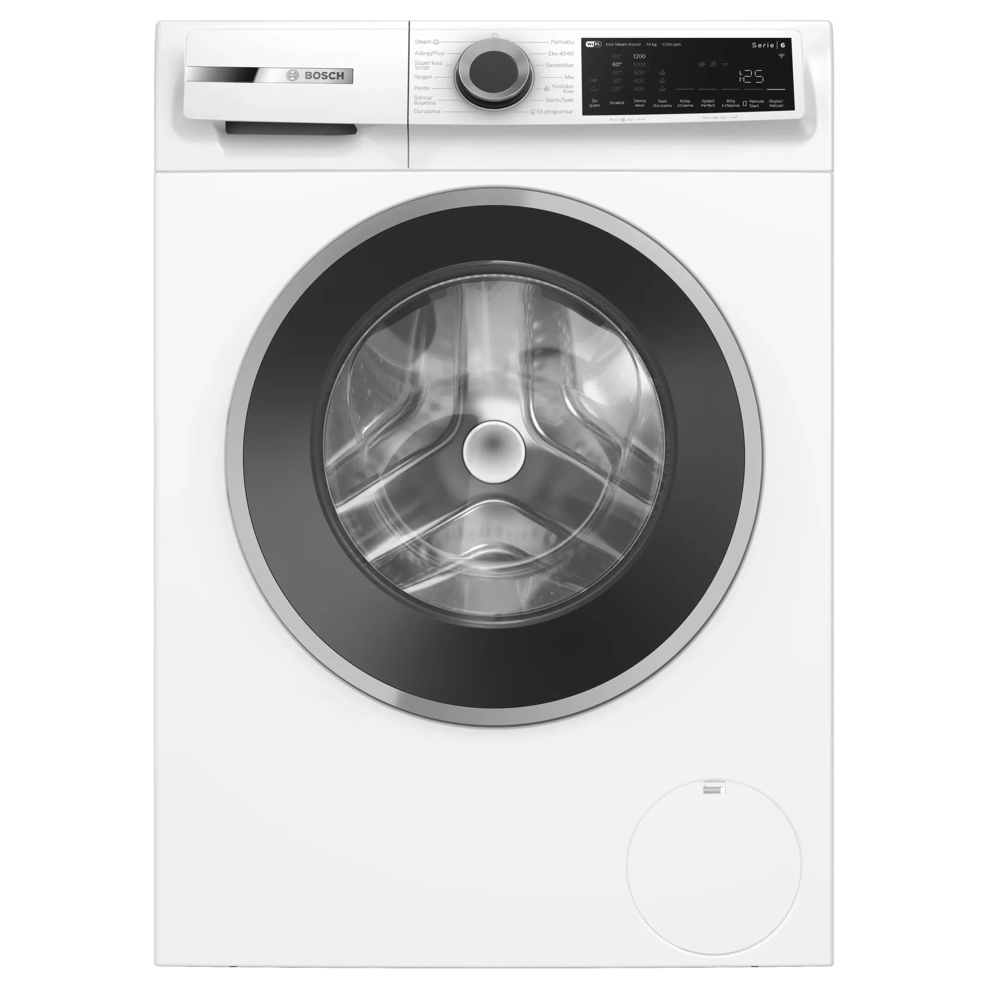Bosch WGK252Z0TR Serie 6 A Enerji Sınıfı 10 Kg 1200 Devir Çamaşır Makinesi