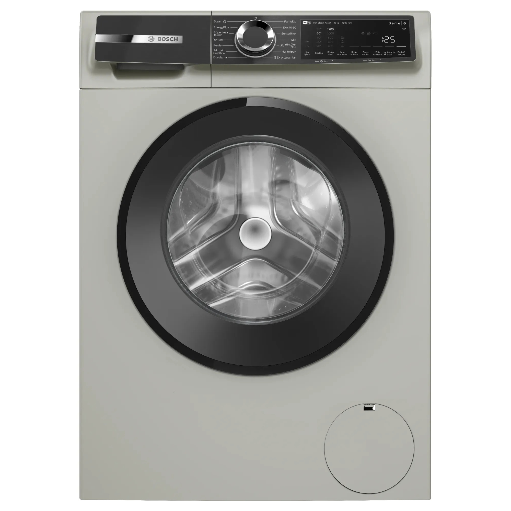 Bosch WGK252ZXTR Serie 6 A Enerji Sınıfı 10 Kg 1200 Devir Çamaşır Makinesi