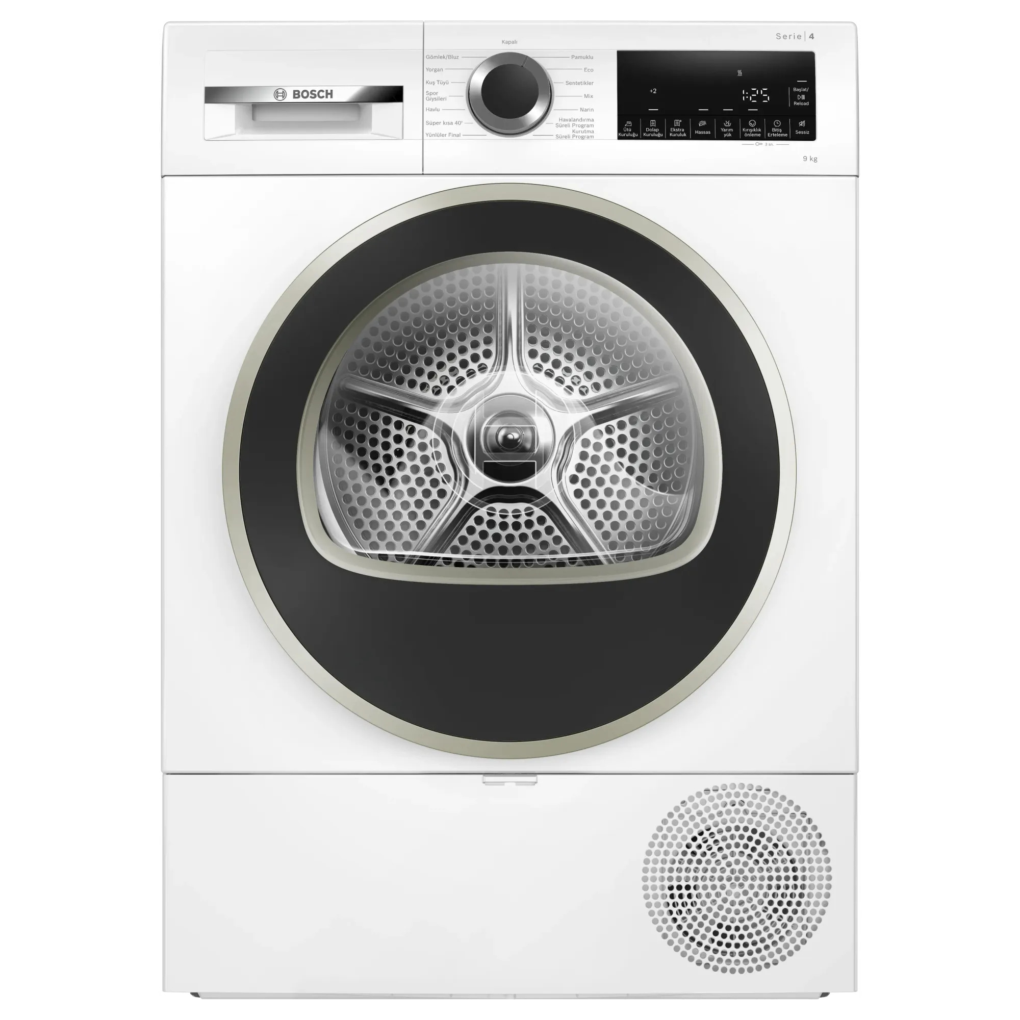 Bosch WQA24201TR Serie 4 D Enerji Sınıfı 9 Kg Çamaşır Kurutma Makinesi