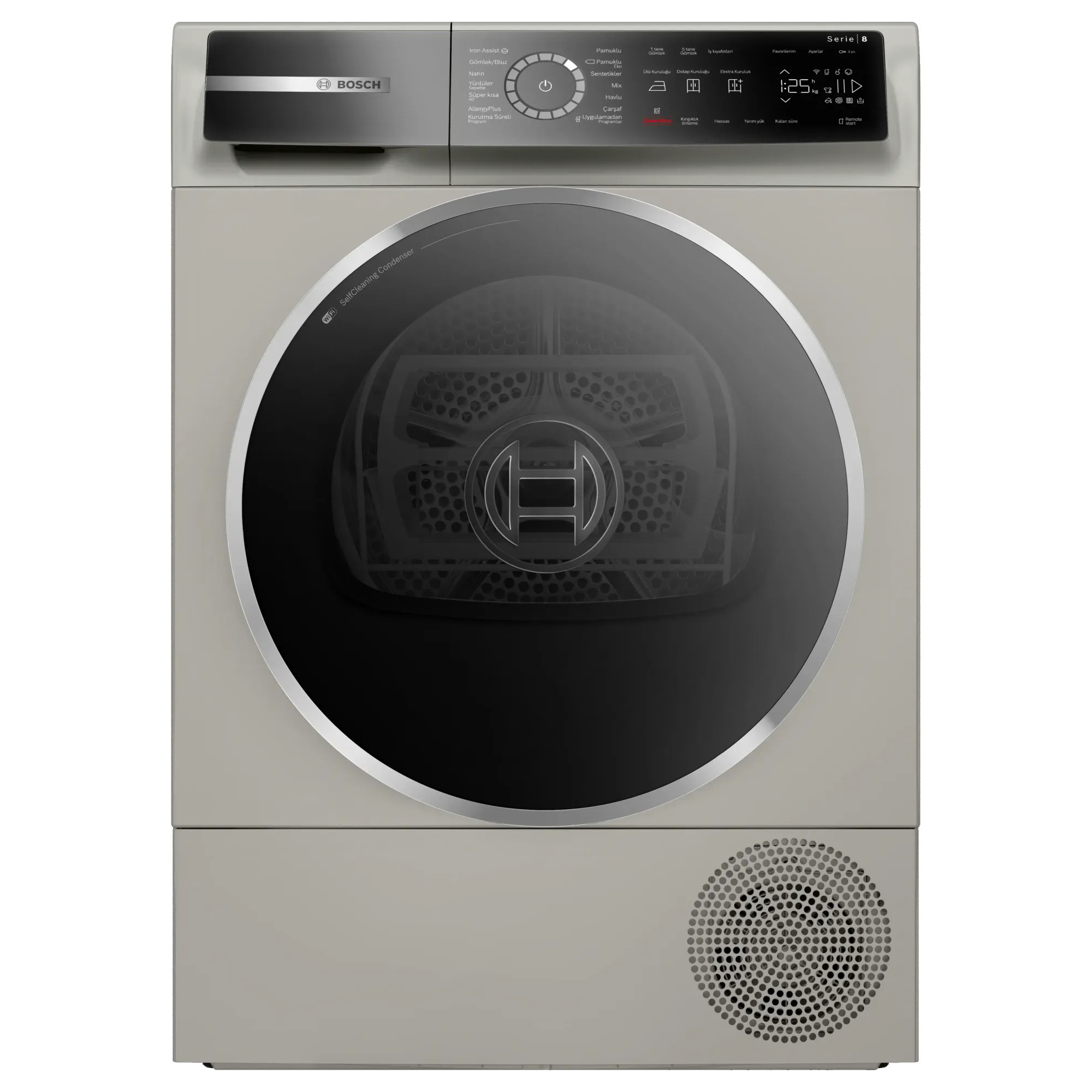 Bosch WQB245AXTR Serie 8 C Enerji Sınıfı 9 Kg Çamaşır Kurutma Makinesi